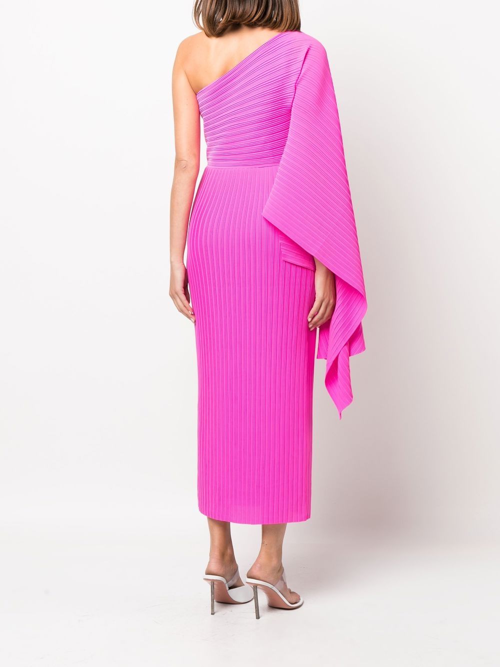 Solace London Dresses Fuchsia OS30033PLEATEDCHIFFONHOTPINK (SOLACE LONDON / ワンピース・ドレス・オールインワン ) | SOLACE LONDON (ソレイス ロンドン)(4)