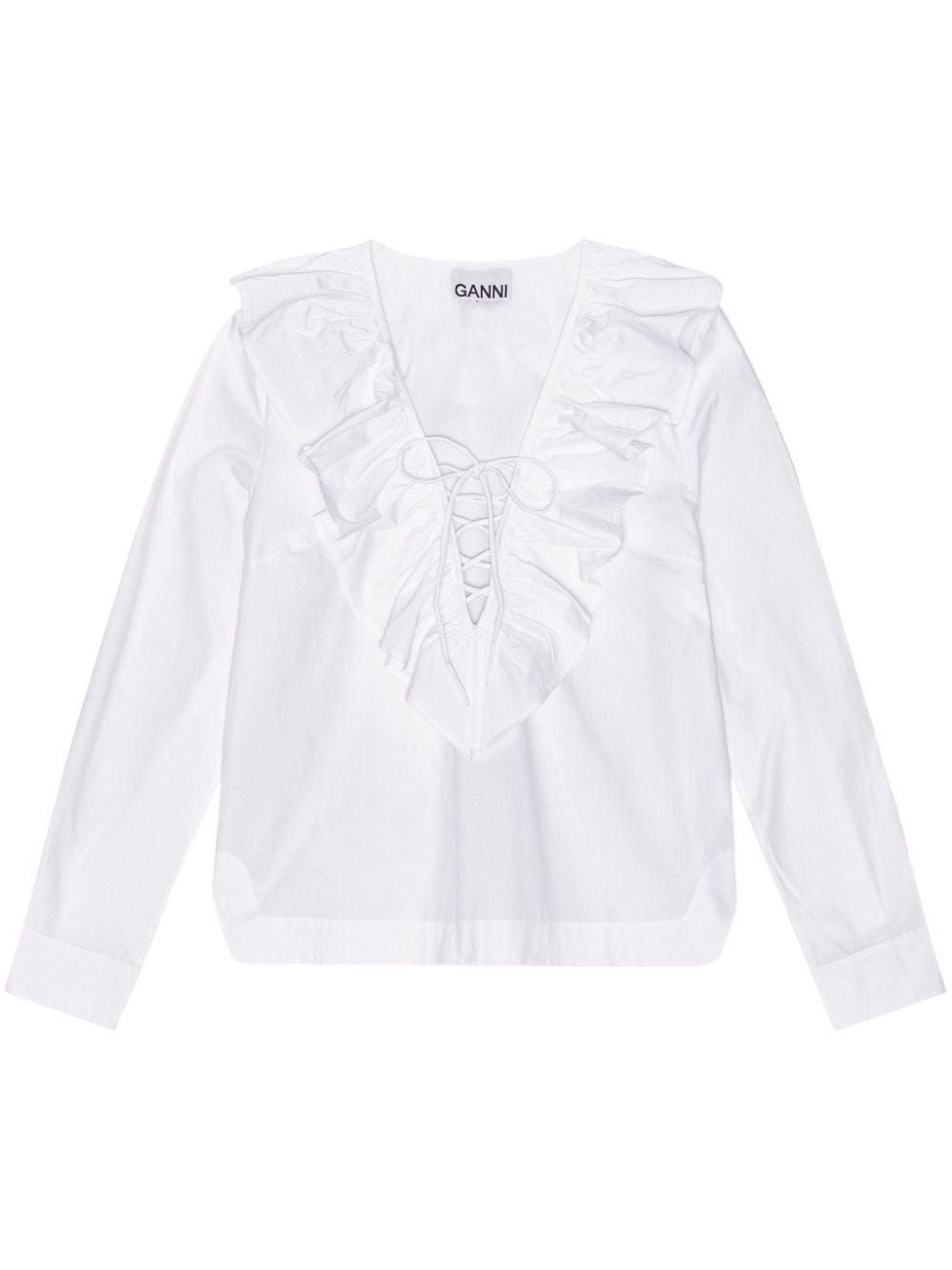 GANNI Shirts White F8701151 (GANNI / シャツ・ブラウス ) | GANNI (ガニー)