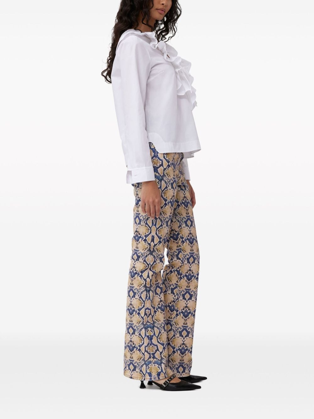 GANNI Shirts White F8701151 (GANNI / シャツ・ブラウス ) | GANNI (ガニー)(4)