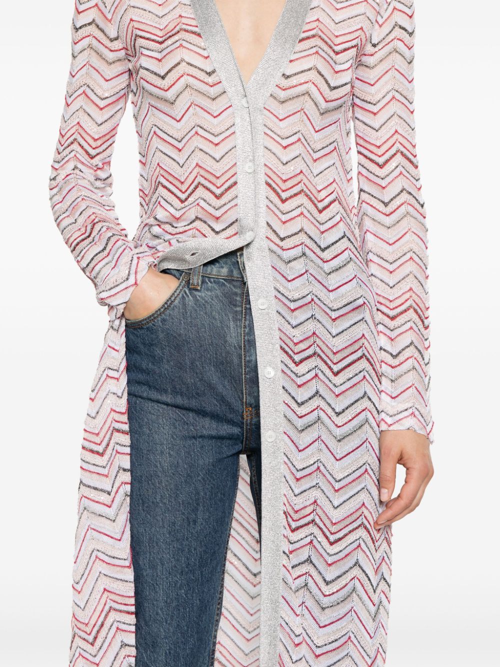 Missoni Sweaters PINK DS24SM0BBK033ISM9AO (MISSONI / ニット・セーター・カーディガン ) | MISSONI (ミッソー二)(2)