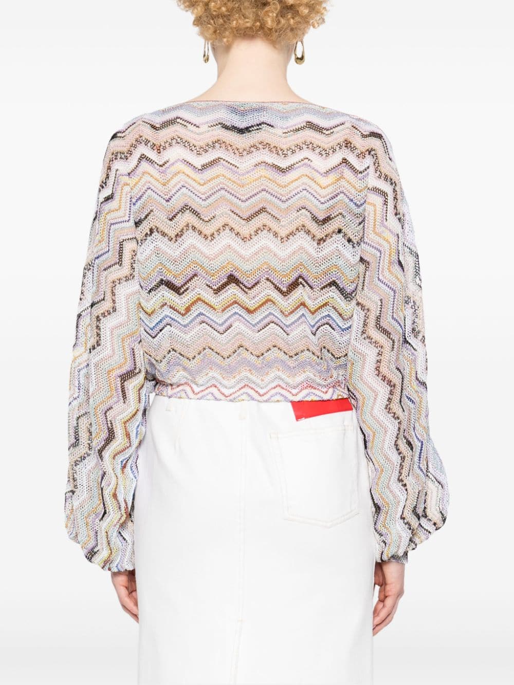 MISSONI BEACHWEAR PRE Top NAVY MS24SK04BR00TISM99J (MISSONI / ニット・セーター・カーディガン ) | MISSONI (ミッソー二)(3)