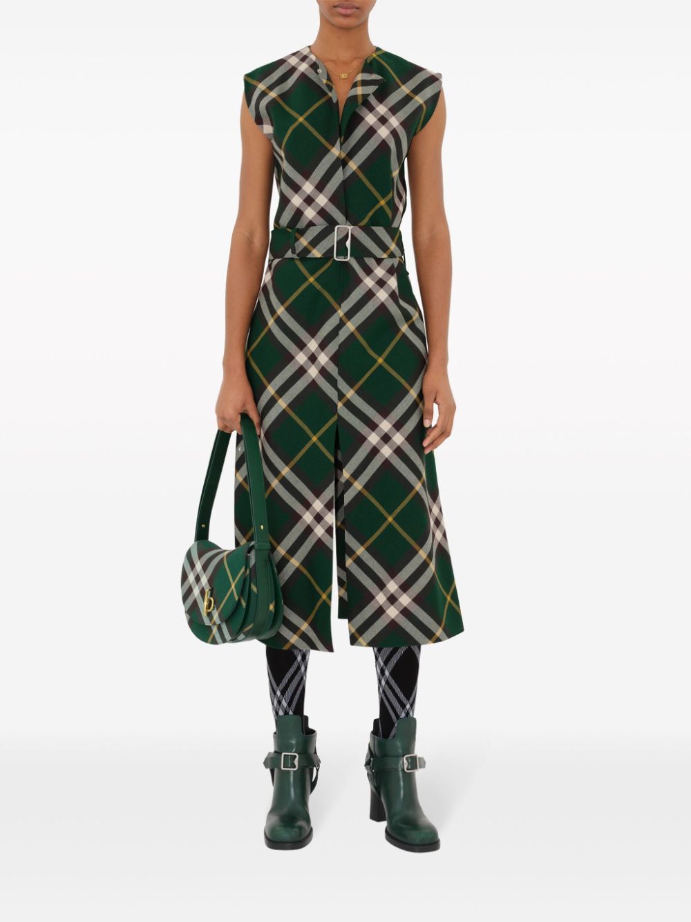 Burberry Dresses Green 8083057B8660 (Burberry / ワンピース・ドレス・オールインワン ) | Burberry (バーバリー)(1)