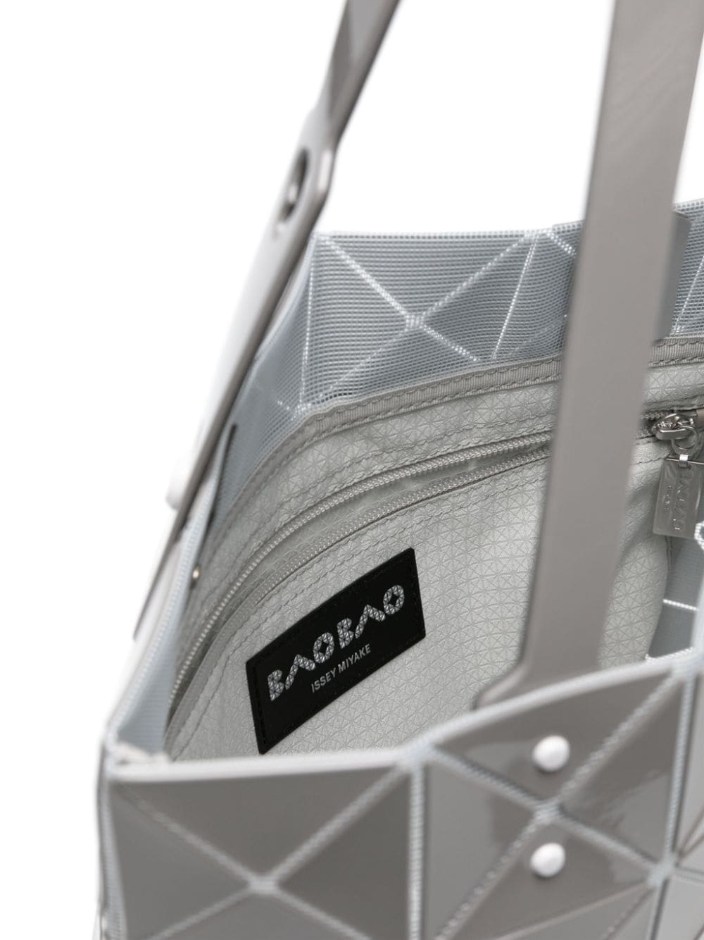 Bao Bao Issey Miyake Bags.. Grey BB46AG60312 (BAO BAO ISSEY MIYAKE / トートバッグ ) | BAO BAO ISSEY MIYAKE (バオバオイッセイミヤケ)(4)