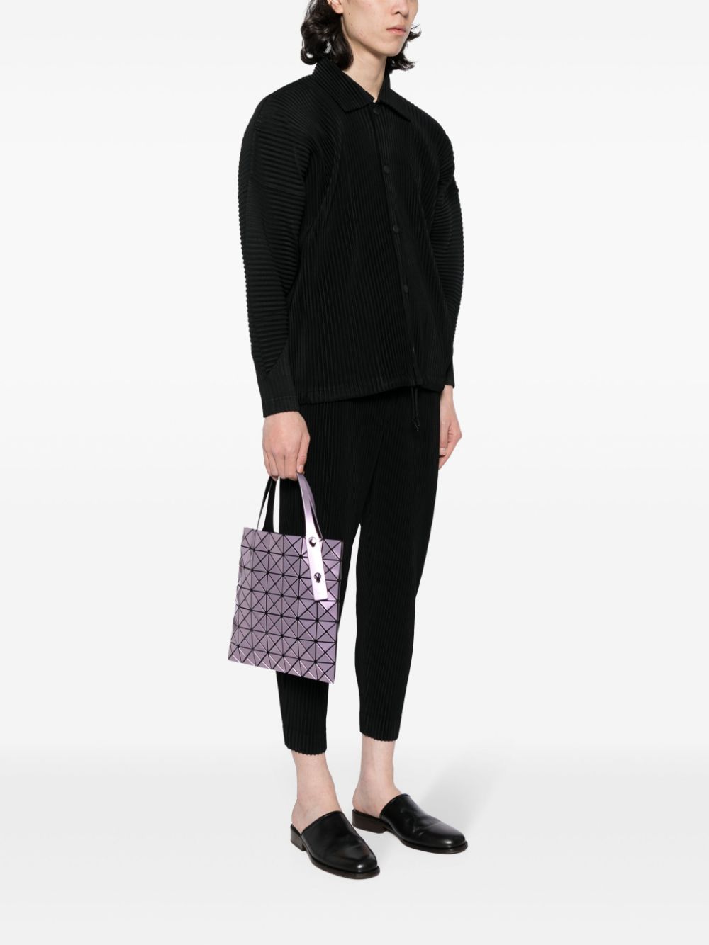 Bao Bao Issey Miyake Bags.. Lilac BB46AG51783 (BAO BAO ISSEY MIYAKE / トートバッグ ) | BAO BAO ISSEY MIYAKE (バオバオイッセイミヤケ)(2)