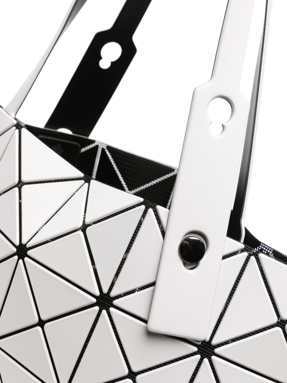 Bao Bao Issey Miyake Bags.. Light Grey BB46AG68311 (BAO BAO ISSEY MIYAKE / トートバッグ ) | BAO BAO ISSEY MIYAKE (バオバオイッセイミヤケ)(4)