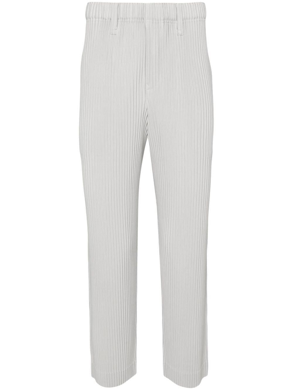 HOMME PLISSE' ISSEY MIYAKE Trousers Light Grey HP46JF45011 (HOMME PLISSÉ ISSEY MIYAKE / パンツ ) | HOMME PLISSÉ ISSEY MIYAKE (オムプリッセ イッセイ ミヤケ)