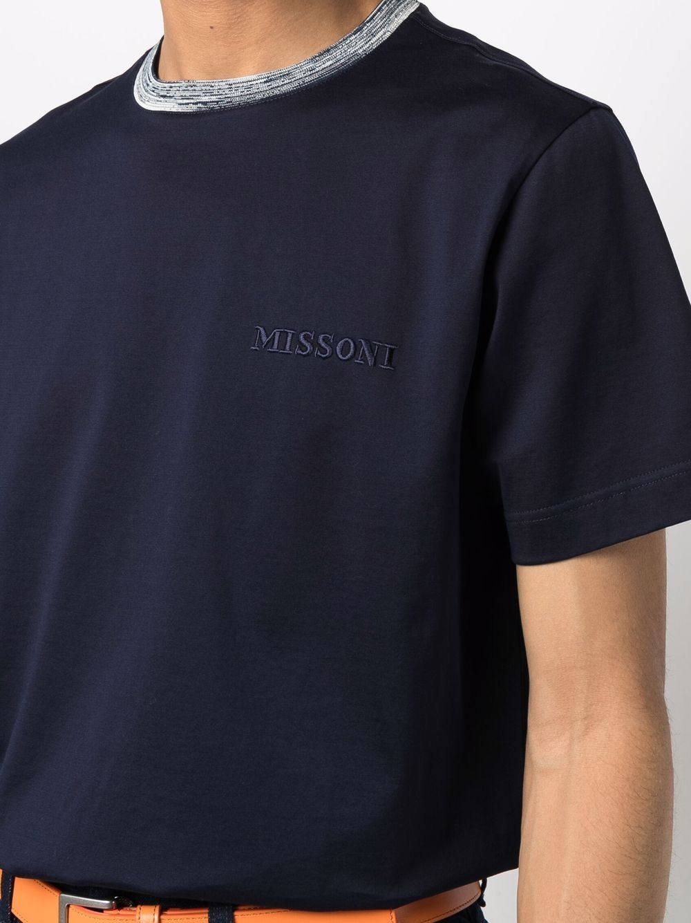 Missoni T-shirts and Polos Blue UC22SL01BJ0002AS70WR (MISSONI / Tシャツ・カットソー ) | MISSONI (ミッソー二)(2)