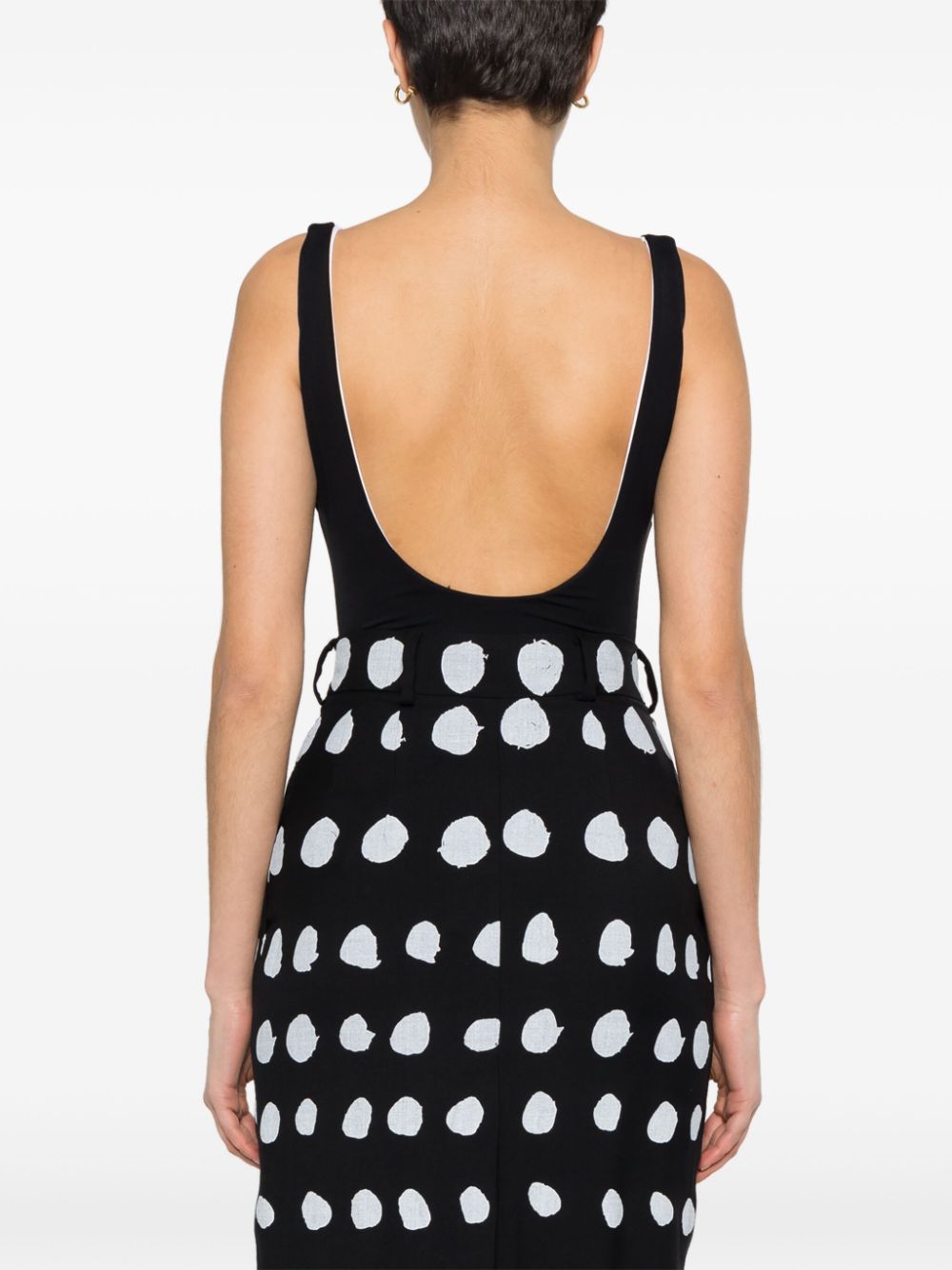 Alice + Olivia Top BLACK CL000W25802REMYBLACKOFFWHITE (alice + olivia / ボディスーツ ) | alice + olivia (アリス アンド オリビア)(1)