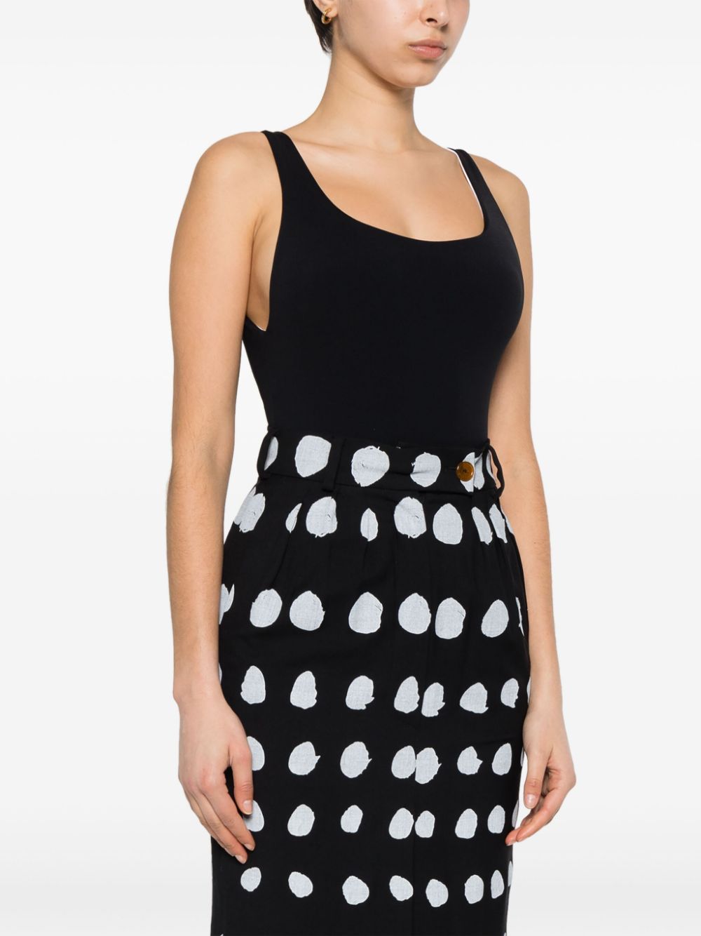 Alice + Olivia Top BLACK CL000W25802REMYBLACKOFFWHITE (alice + olivia / ボディスーツ ) | alice + olivia (アリス アンド オリビア)(2)