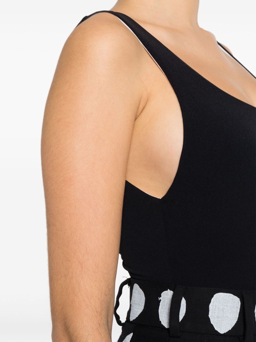 Alice + Olivia Top BLACK CL000W25802REMYBLACKOFFWHITE (alice + olivia / ボディスーツ ) | alice + olivia (アリス アンド オリビア)(3)