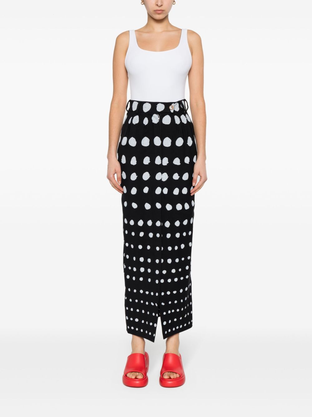 Alice + Olivia Top BLACK CL000W25802REMYBLACKOFFWHITE (alice + olivia / ボディスーツ ) | alice + olivia (アリス アンド オリビア)(4)