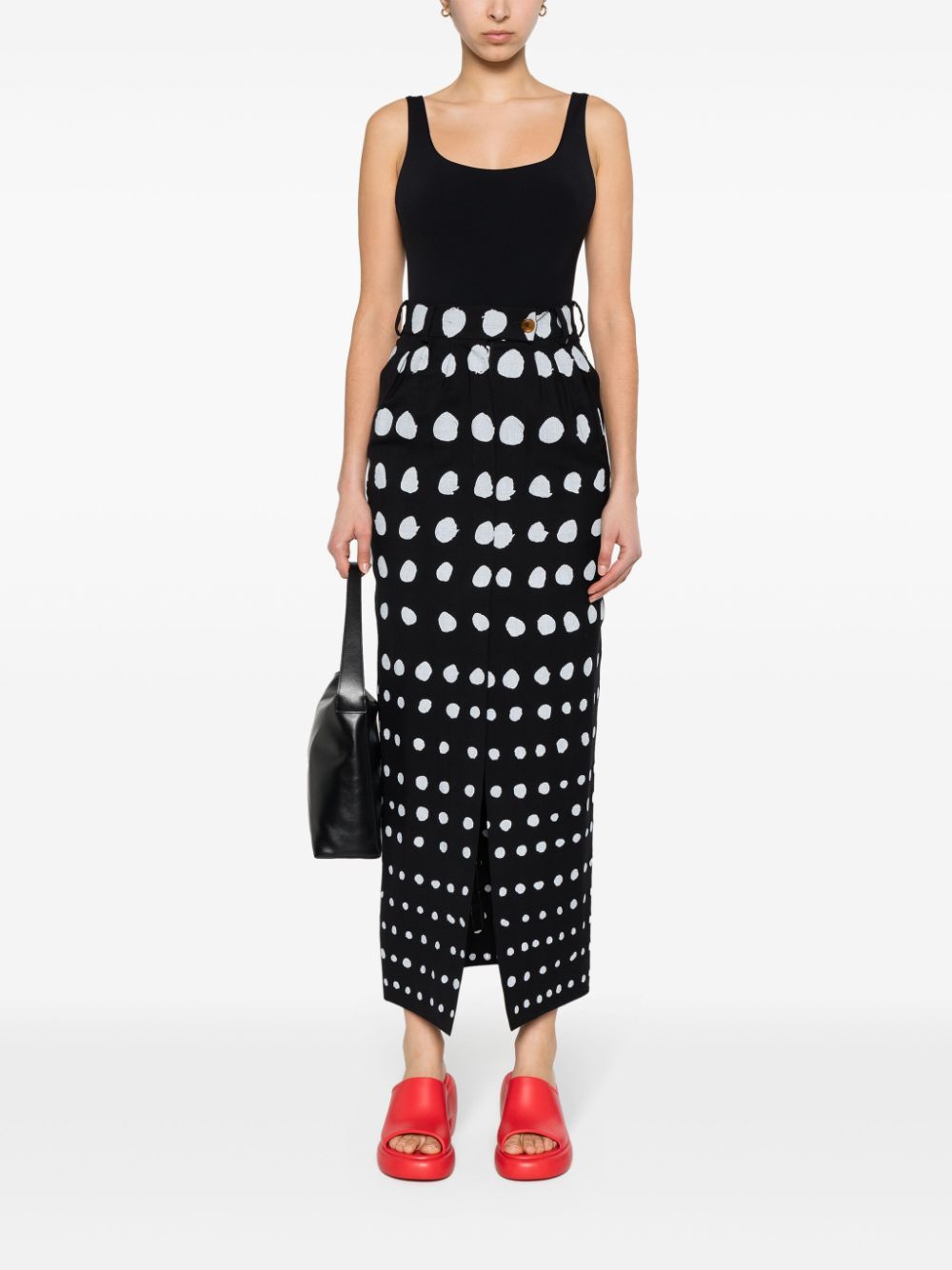 Alice + Olivia Top BLACK CL000W25802REMYBLACKOFFWHITE (alice + olivia / ボディスーツ ) | alice + olivia (アリス アンド オリビア)(5)