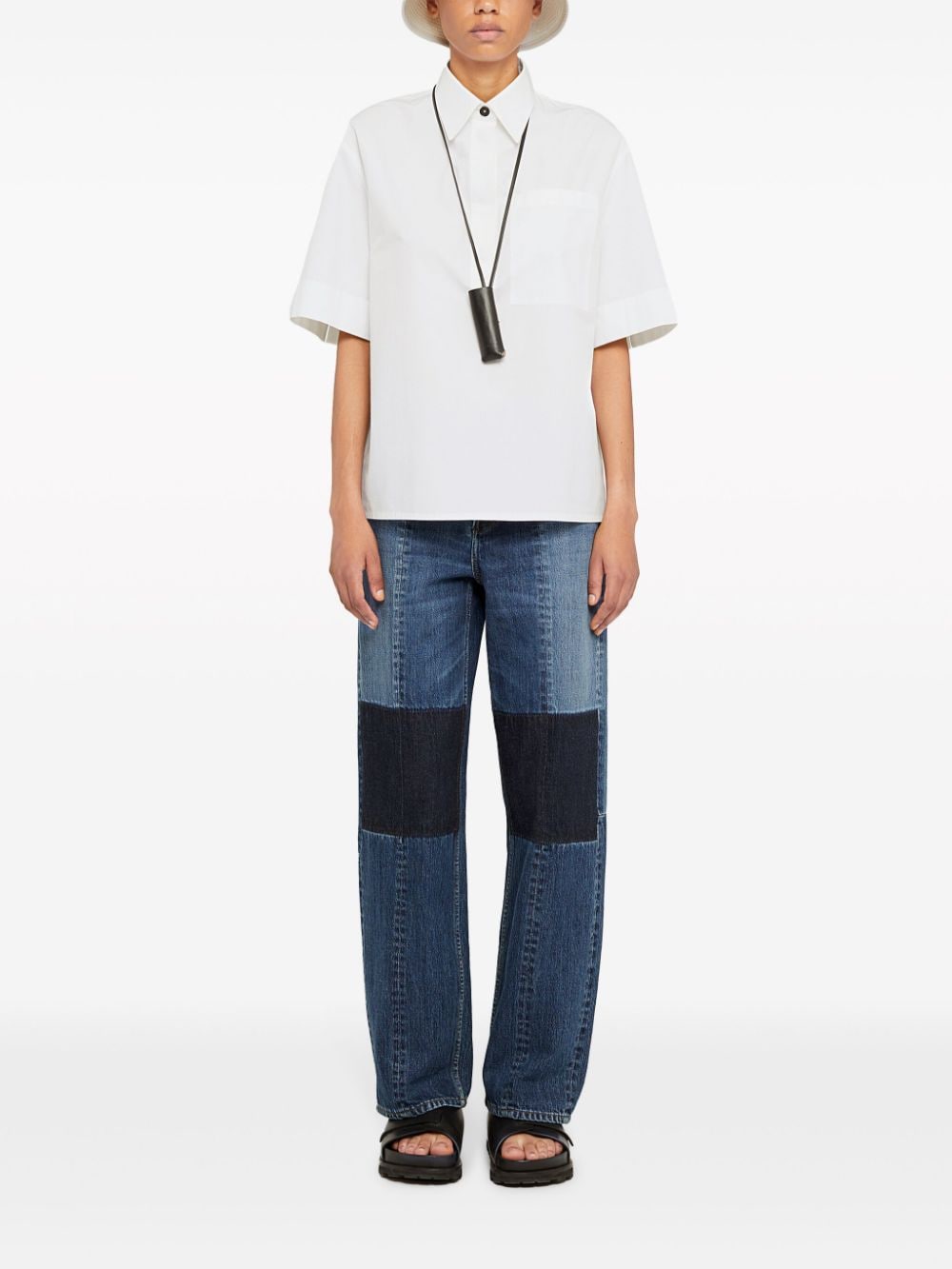 JIL SANDER PLUS T-shirts and Polos WHITE J40DL0134J45127100 (Jil Sander / ポロシャツ ) | Jil Sander (ジルサンダー)(3)