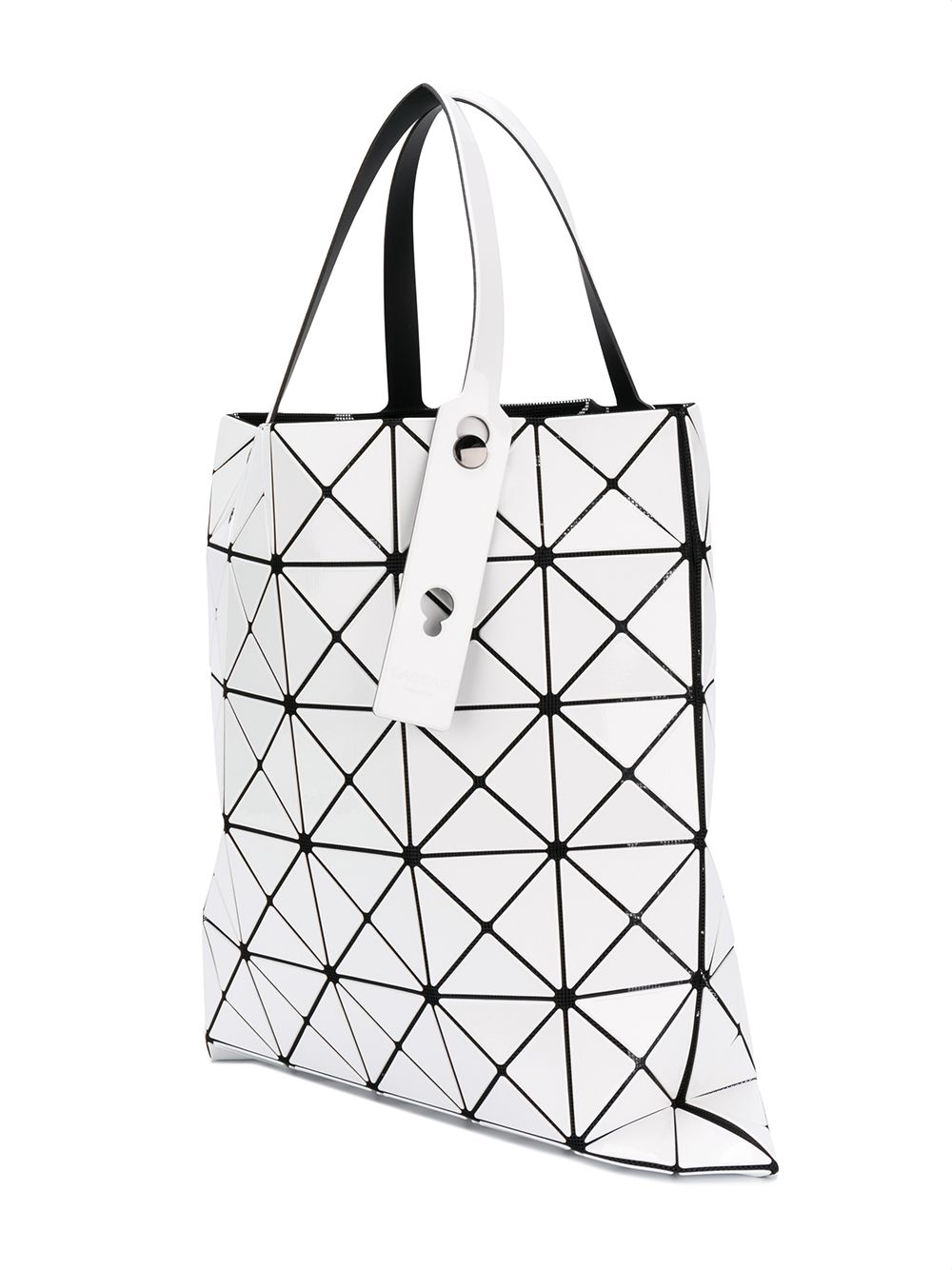 Bao Bao Issey Miyake Bags.. White BB46AG05301 (BAO BAO ISSEY MIYAKE / トートバッグ ) | BAO BAO ISSEY MIYAKE (バオバオイッセイミヤケ)(2)