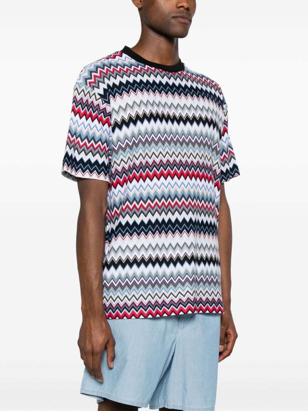 MISSONI T-shirts and Polos RED US24SL05BR00TJSM96L (MISSONI / Tシャツ・カットソー ) | MISSONI (ミッソー二)(3)