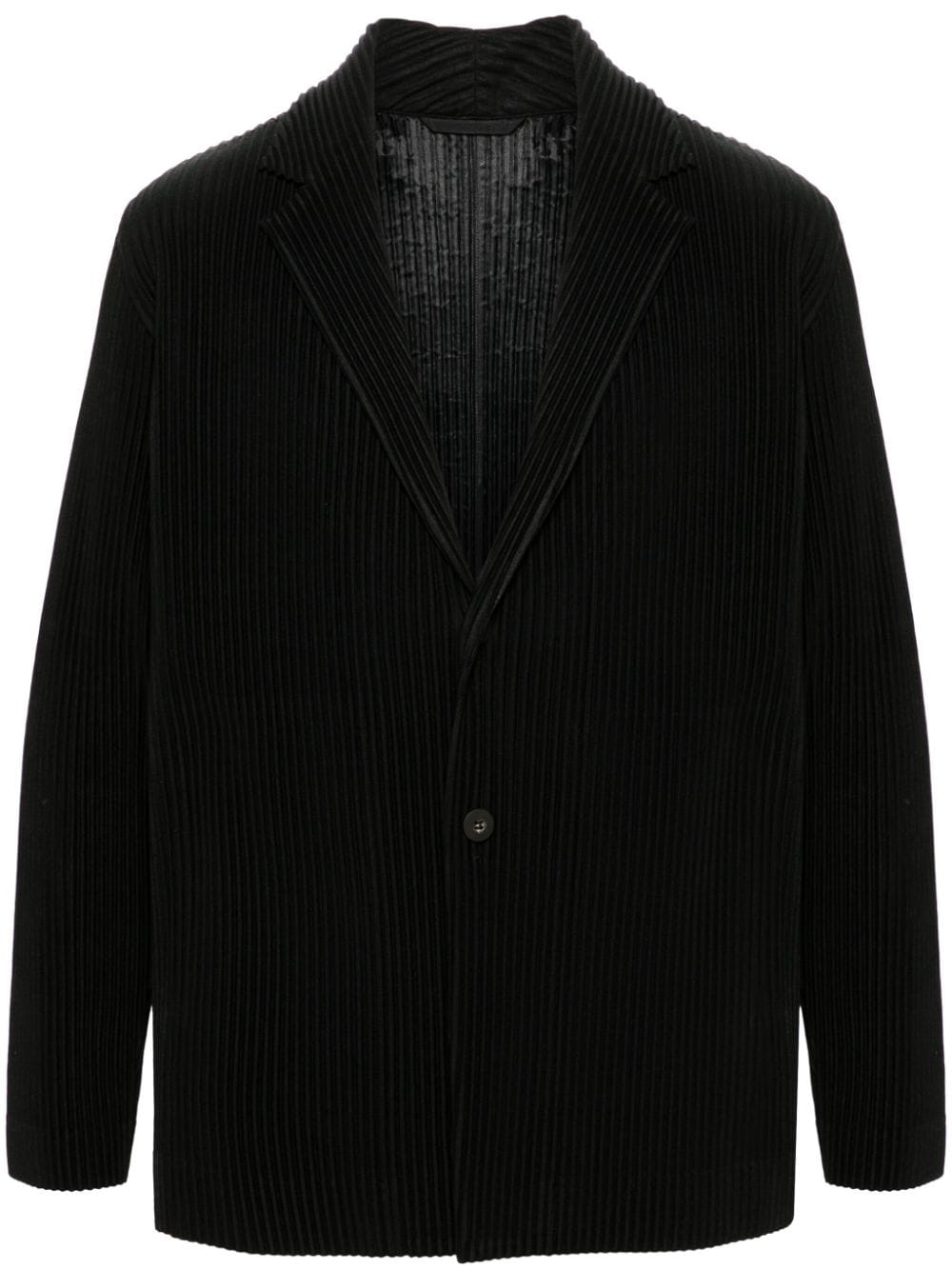 HOMME PLISSE' ISSEY MIYAKE Jackets BLACK HP47JD40115 (HOMME PLISSÉ ISSEY MIYAKE / ブレザー・ジャケット ) | HOMME PLISSÉ ISSEY MIYAKE (オムプリッセ イッセイ ミヤケ)