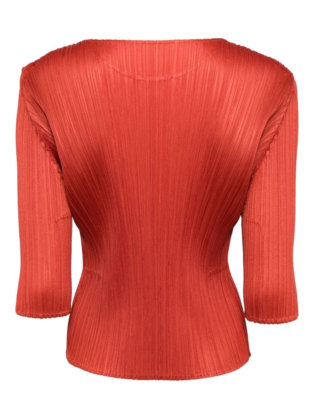 Pleats Please Sweaters Red PP46JK14126 (PLEATS PLEASE ISSEY MIYAKE / ニット・セーター・カーディガン ) | PLEATS PLEASE ISSEY MIYAKE (プリーツ プリーズ イッセイ ミヤケ)(1)