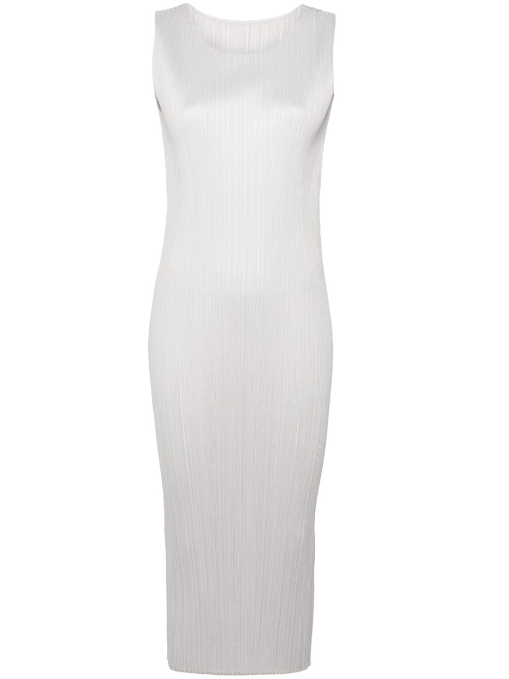 Pleats Please Dresses Light Grey PP46JH11410 (PLEATS PLEASE ISSEY MIYAKE / ワンピース・ドレス・オールインワン ) | PLEATS PLEASE ISSEY MIYAKE (プリーツ プリーズ イッセイ ミヤケ)