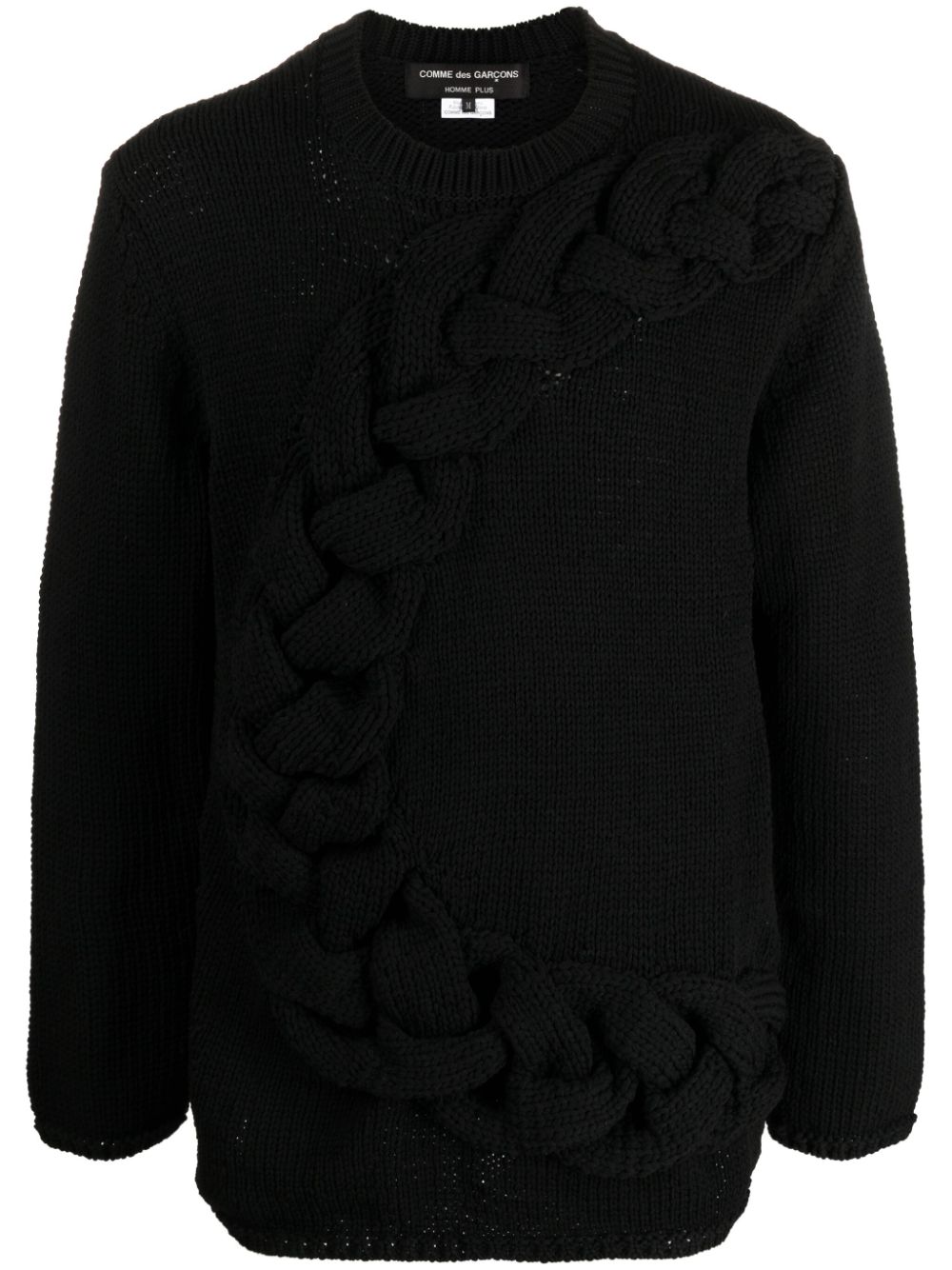 HOMME PLUS Sweaters Black N0090511 (Comme Des Garçons Homme Plus / スウェット・フーディー ) | Comme Des Garçons Homme Plus (コムデギャルソン オムプリュス)
