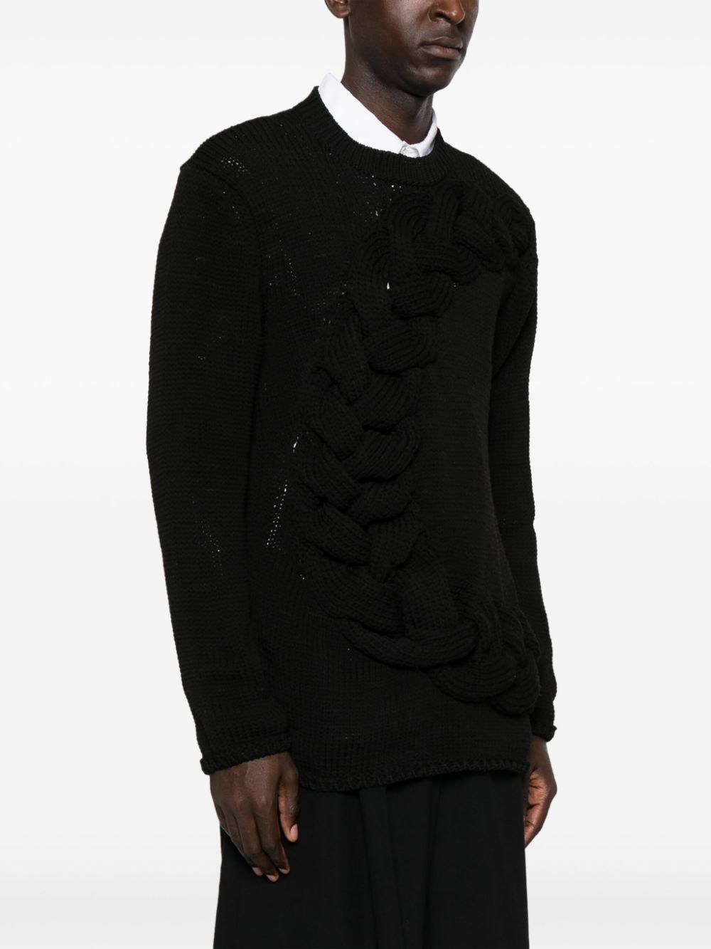 HOMME PLUS Sweaters Black N0090511 (Comme Des Garçons Homme Plus / スウェット・フーディー ) | Comme Des Garçons Homme Plus (コムデギャルソン オムプリュス)(2)