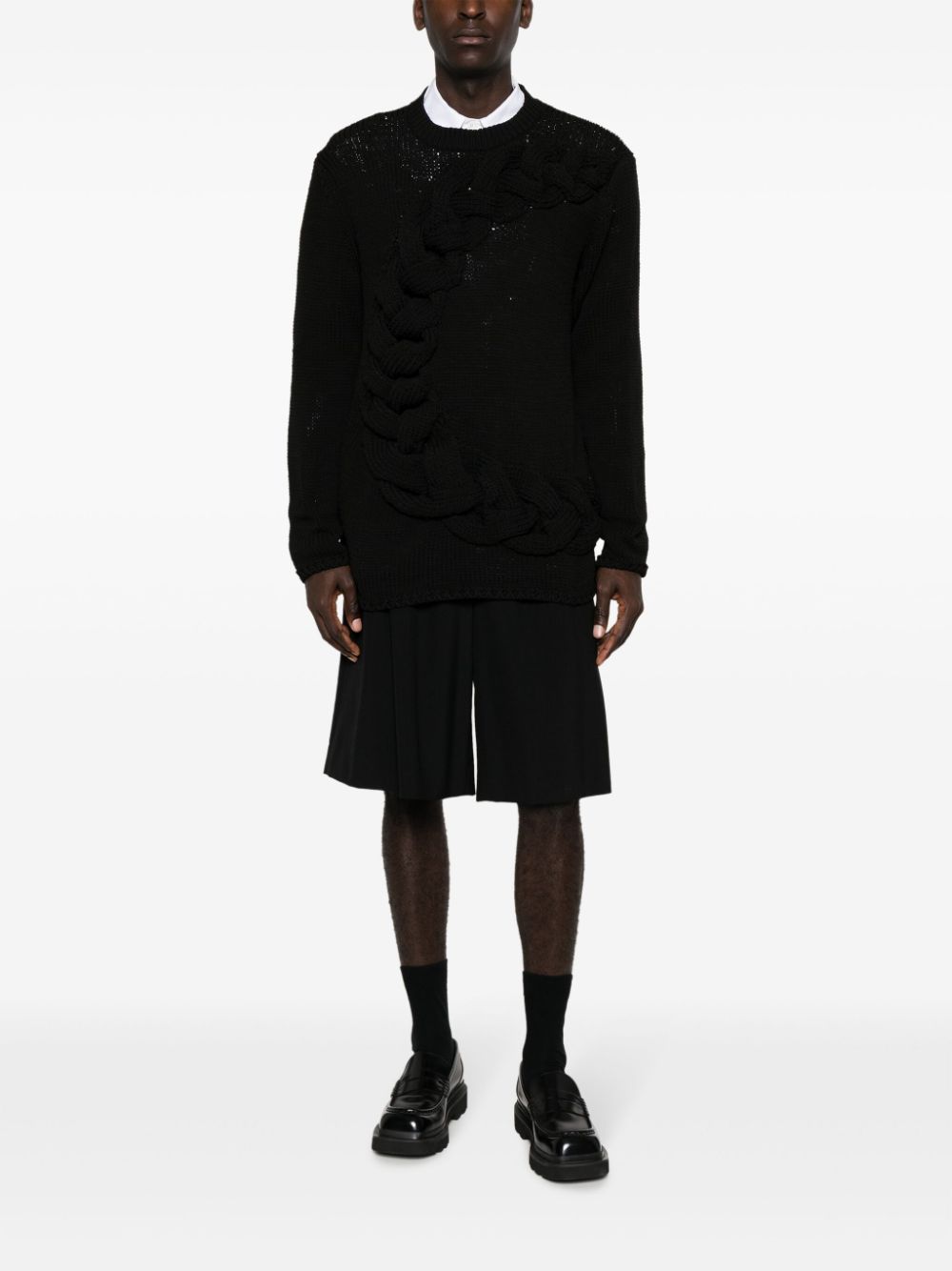 HOMME PLUS Sweaters Black N0090511 (Comme Des Garçons Homme Plus / スウェット・フーディー ) | Comme Des Garçons Homme Plus (コムデギャルソン オムプリュス)(3)