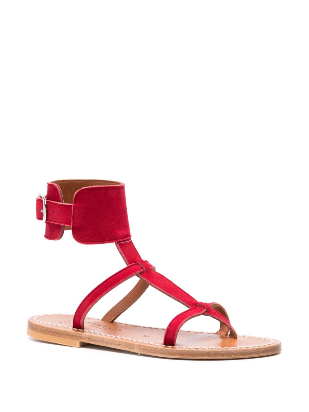 K Jacques St Tropez Sandals Silver 0J316053CARAVELLEVELARGENT (K.JACQUES / サンダル ) | K.JACQUES (カージャック)(2)