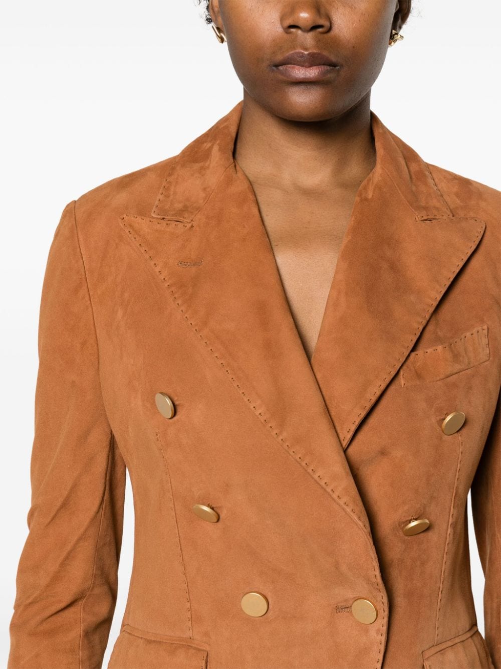 Tagliatore Jackets Leather Brown LIZZIECHE2401COGNAC (TAGLIATORE / レザー&ファージャケット・コート ) | TAGLIATORE (タリアトーレ)(2)