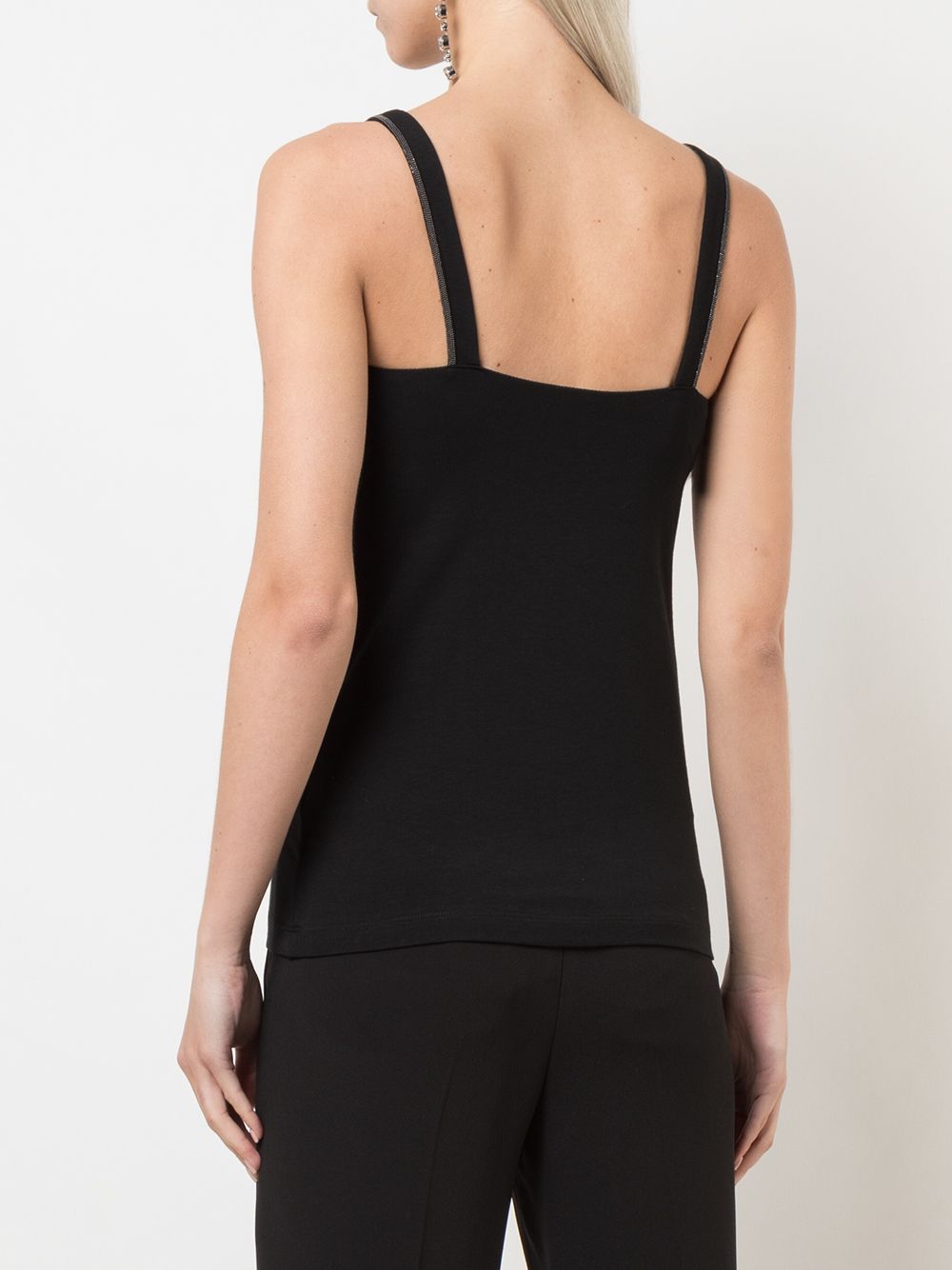 Brunello Cucinelli Top Black M0T18BA702C101 (Brunello Cucinelli / タンクトップ・キャミソール ) | Brunello Cucinelli (ブルネロ・クチネリ)(2)