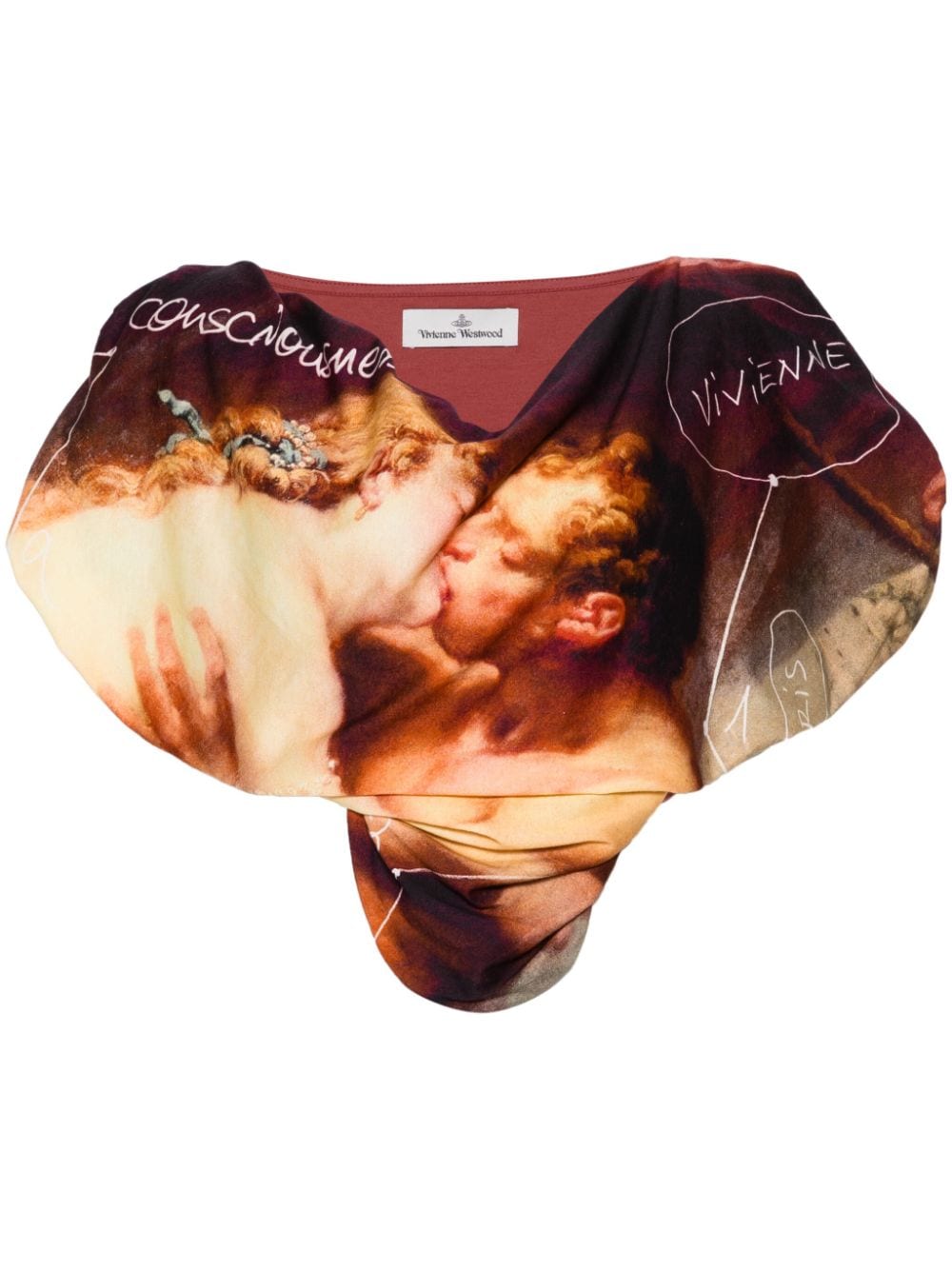 Vivienne Westwood Top Brown 1G01000CJ004AD413 (Vivienne Westwood / タンクトップ・キャミソール ) | Vivienne Westwood (ヴィヴィアン・ウェストウッド)