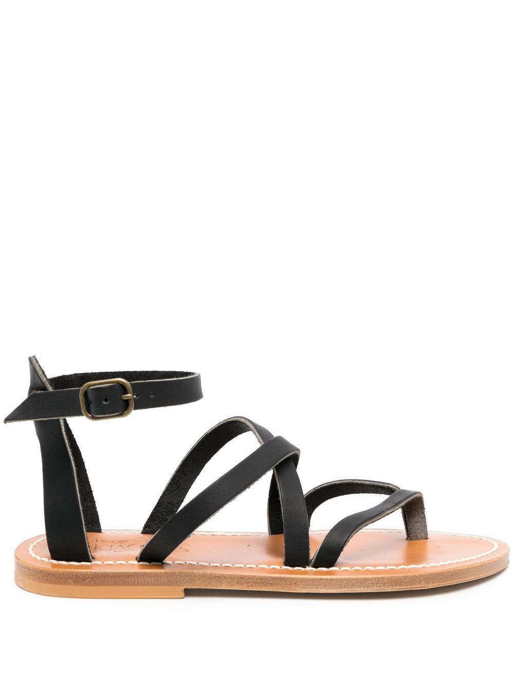 K Jacques St Tropez Sandals Black EJ302560EPICUREPULNOIR (K.JACQUES / サンダル ) | K.JACQUES (カージャック)