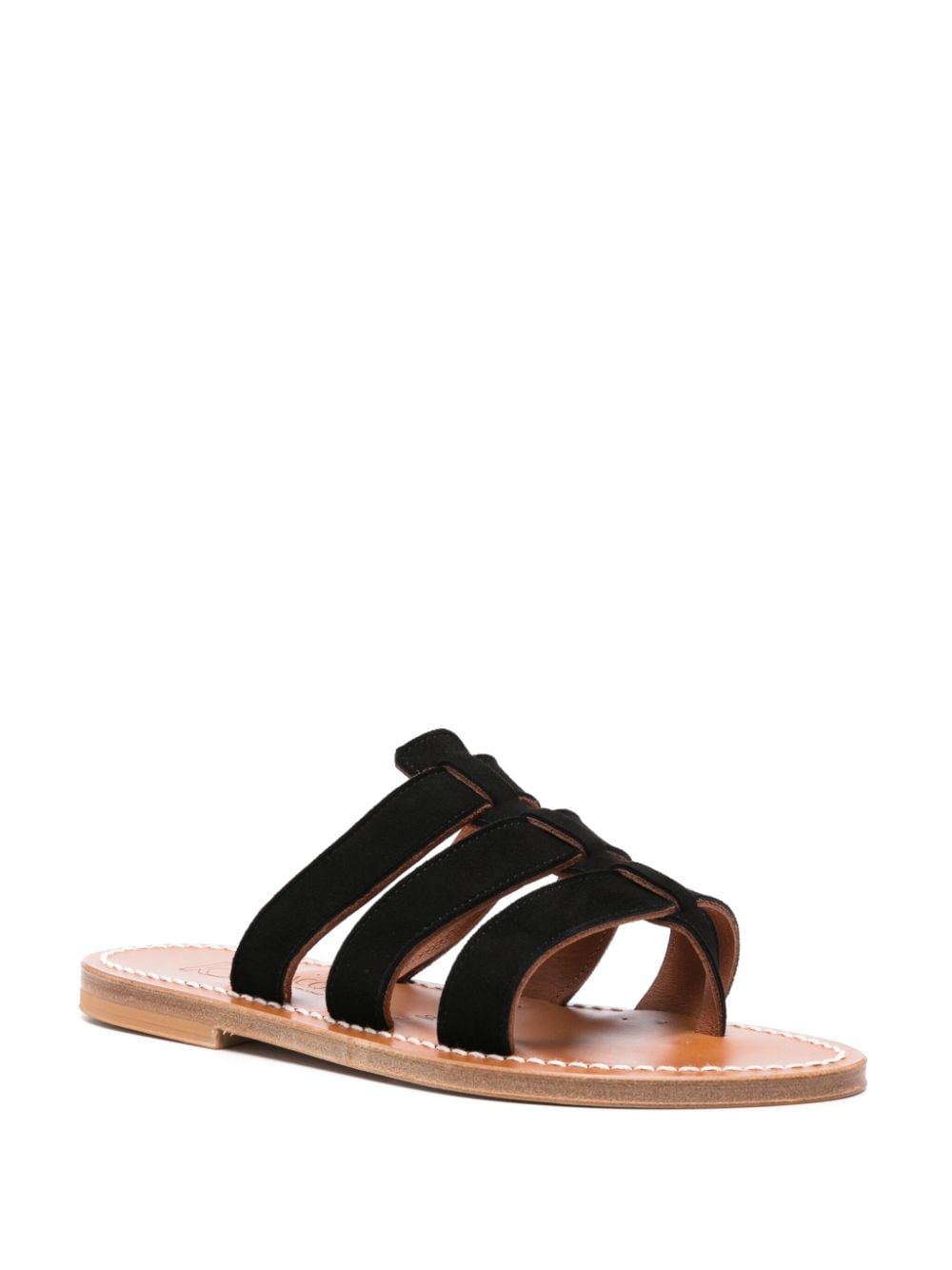 K Jacques St Tropez Sandals Black EJ309568DOLONVELNOIR (K.JACQUES / サンダル ) | K.JACQUES (カージャック)(1)