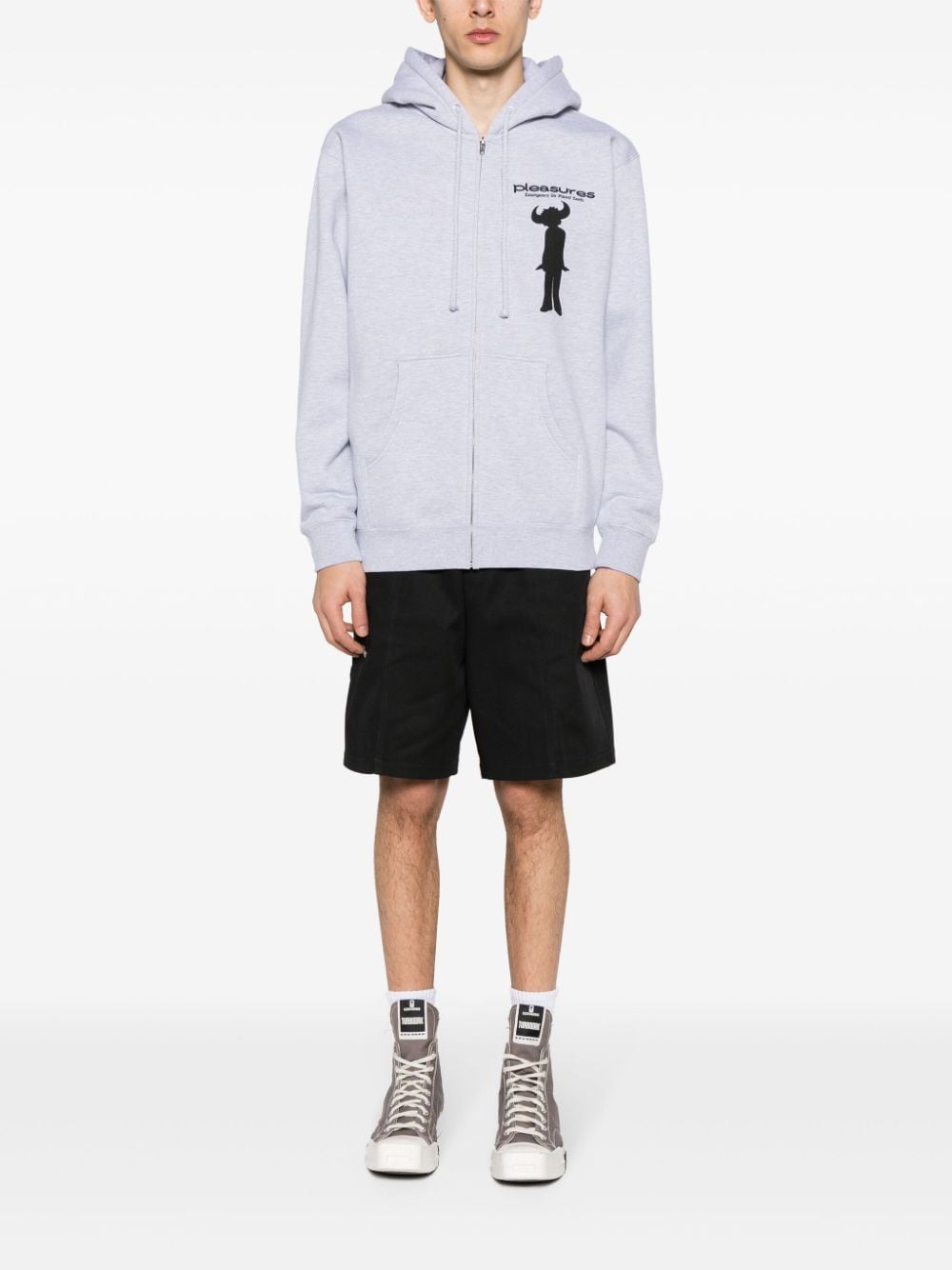 Pleasures Sweaters Grey P23W061GREY (PLEASURES / スウェット・フーディー ) | PLEASURES (プレジャーズ)(1)