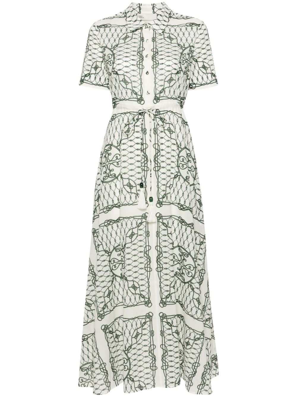Tory Burch Dresses White 151799306 (TORY BURCH / ワンピース・ドレス・オールインワン ) | TORY BURCH (トリーバーチ)