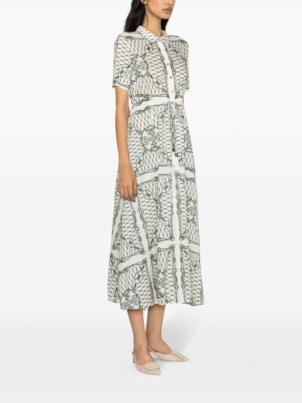 Tory Burch Dresses White 151799306 (TORY BURCH / ワンピース・ドレス・オールインワン ) | TORY BURCH (トリーバーチ)(3)