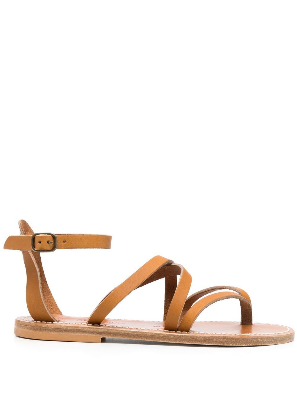K Jacques St Tropez Sandals Leather Brown EJ301745EPICUREPULNATUREL (K.JACQUES / サンダル ) | K.JACQUES (カージャック)