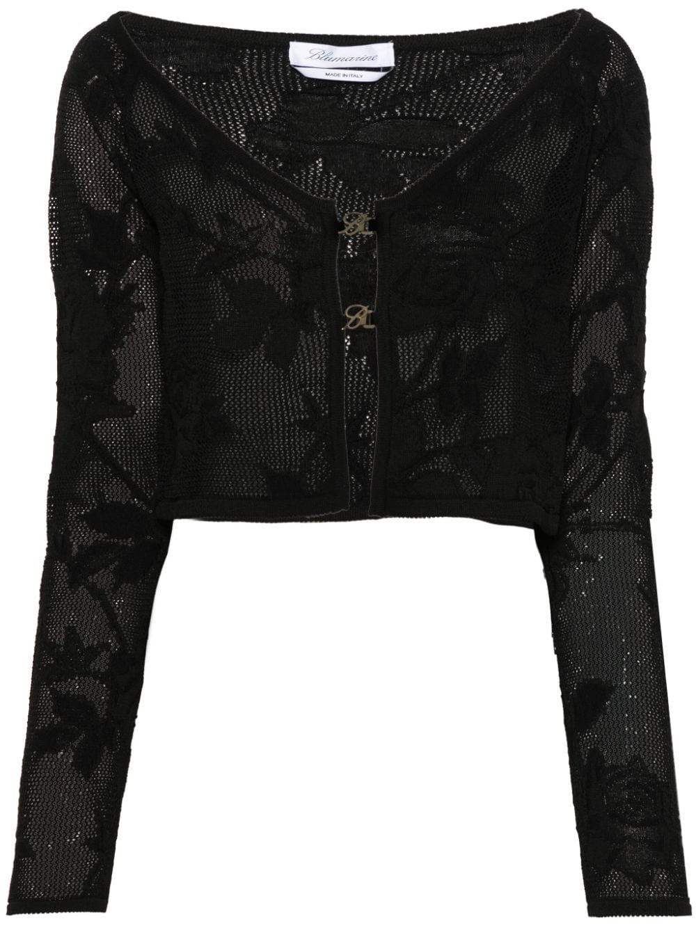Blumarine Sweaters Black 4M053AN0990 (Blumarine / ニット・セーター・カーディガン ) | Blumarine (ブルマリン)