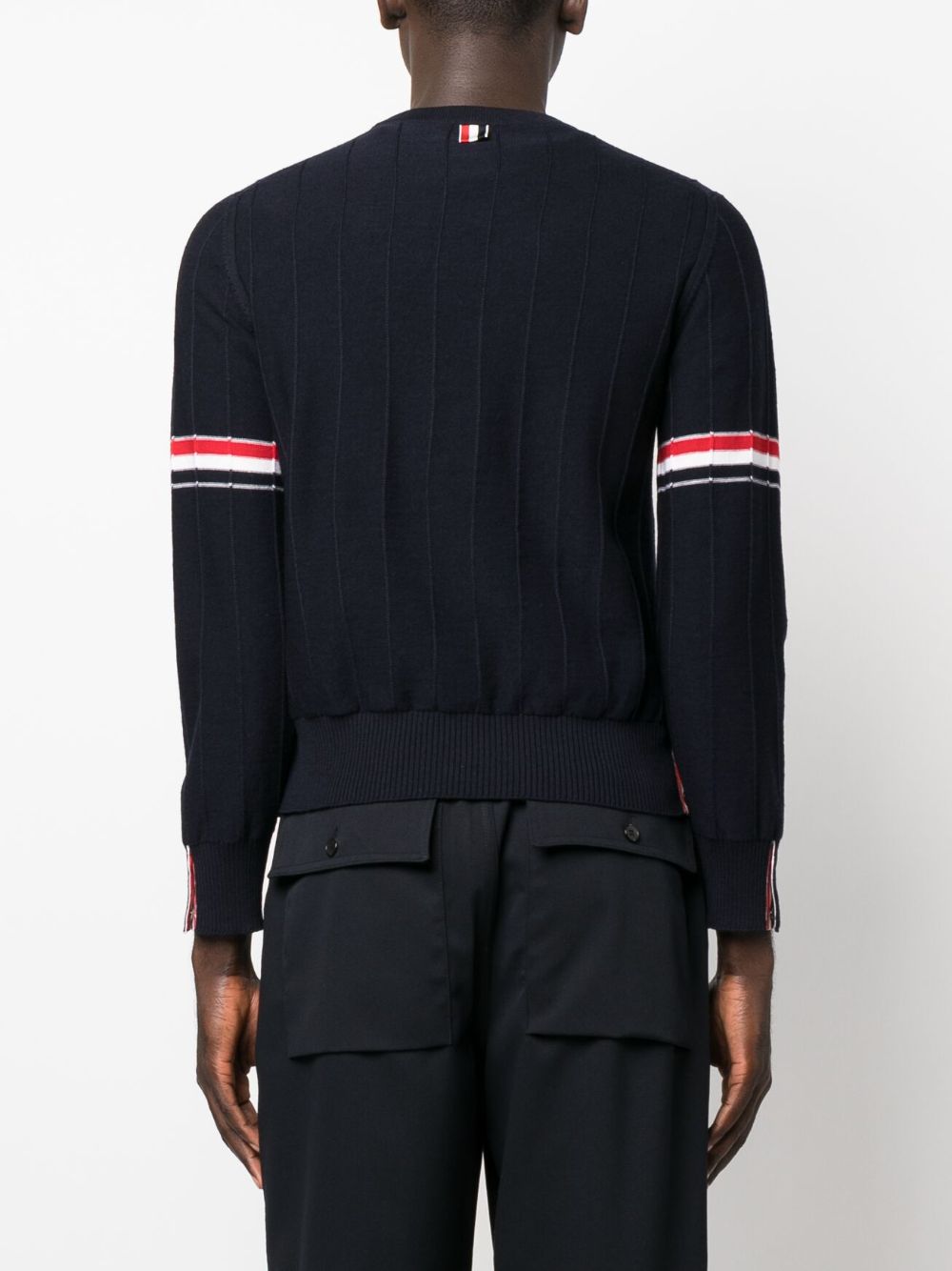 Thom Browne Sweaters Blue MKA496AY1002415 (Thom Browne / ニット・セーター・カーディガン ) | Thom Browne (トム・ブラウン)(4)