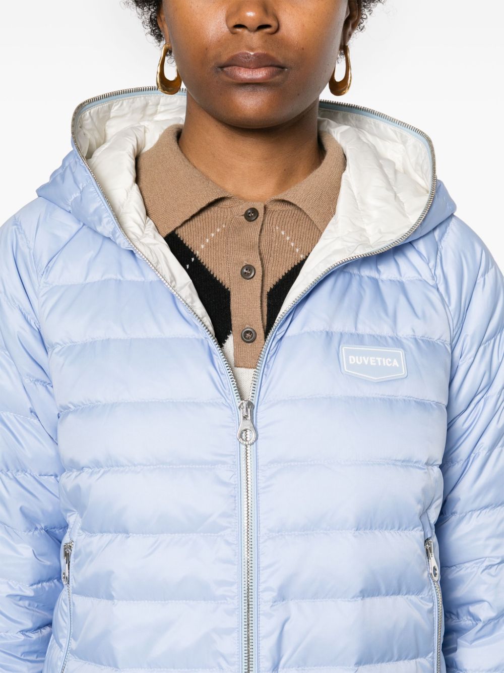 Duvetica Coats Clear Blue VDDJ90231K0001CAROMABLL (DUVETICA / ダウンジャケット・コート ) | DUVETICA (デュベティカ)(1)