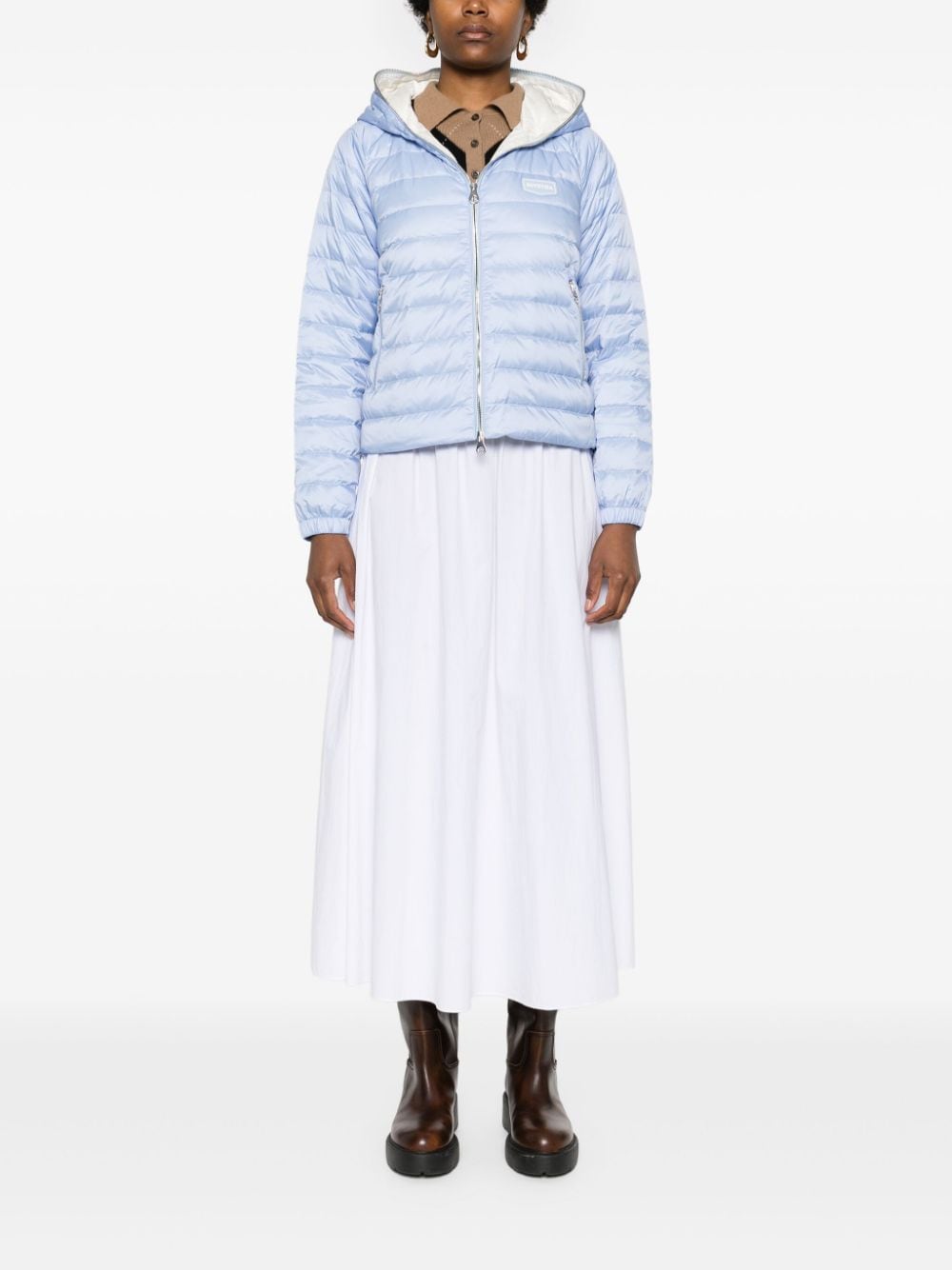 Duvetica Coats Clear Blue VDDJ90231K0001CAROMABLL (DUVETICA / ダウンジャケット・コート ) | DUVETICA (デュベティカ)(4)