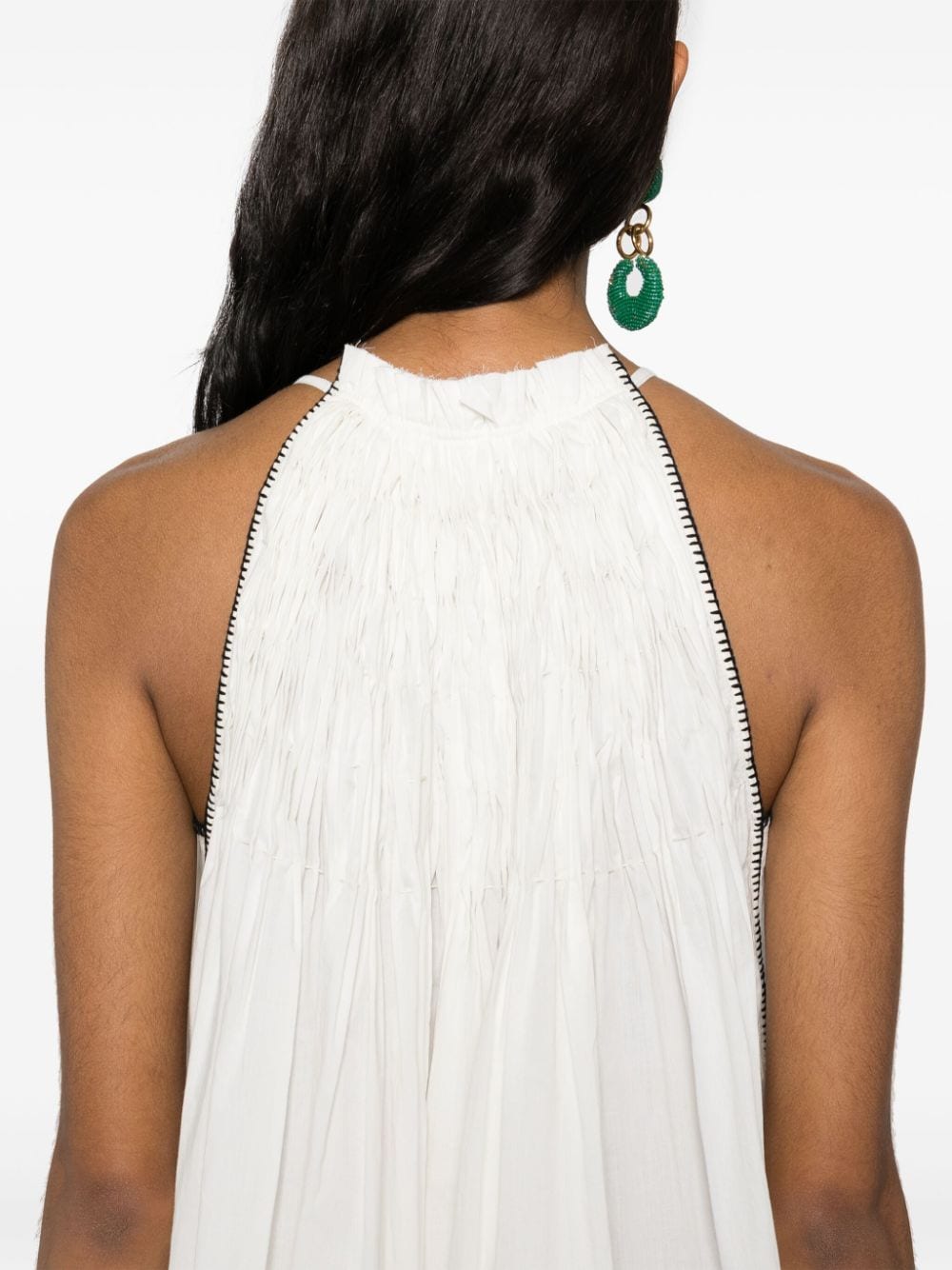 Alysi Dresses White 204304P4231LT (ALYSI / ワンピース・ドレス・オールインワン ) | ALYSI (アリジ)(1)