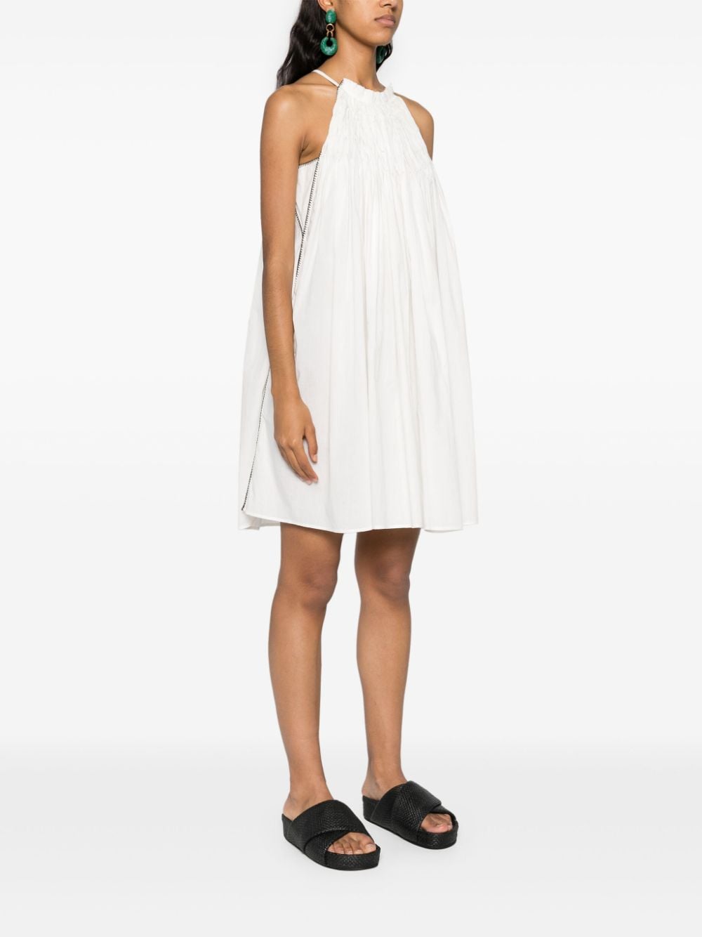 Alysi Dresses White 204304P4231LT (ALYSI / ワンピース・ドレス・オールインワン ) | ALYSI (アリジ)(3)