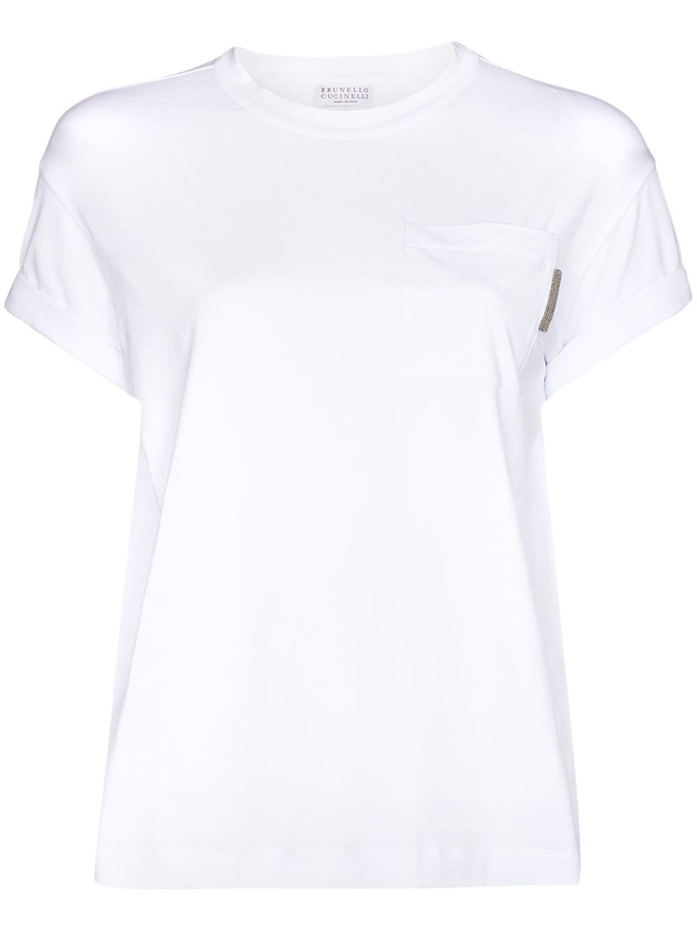 Brunello Cucinelli T-shirts and Polos White M0T18BB300C159 (Brunello Cucinelli / Tシャツ・カットソー ) | Brunello Cucinelli (ブルネロ・クチネリ)