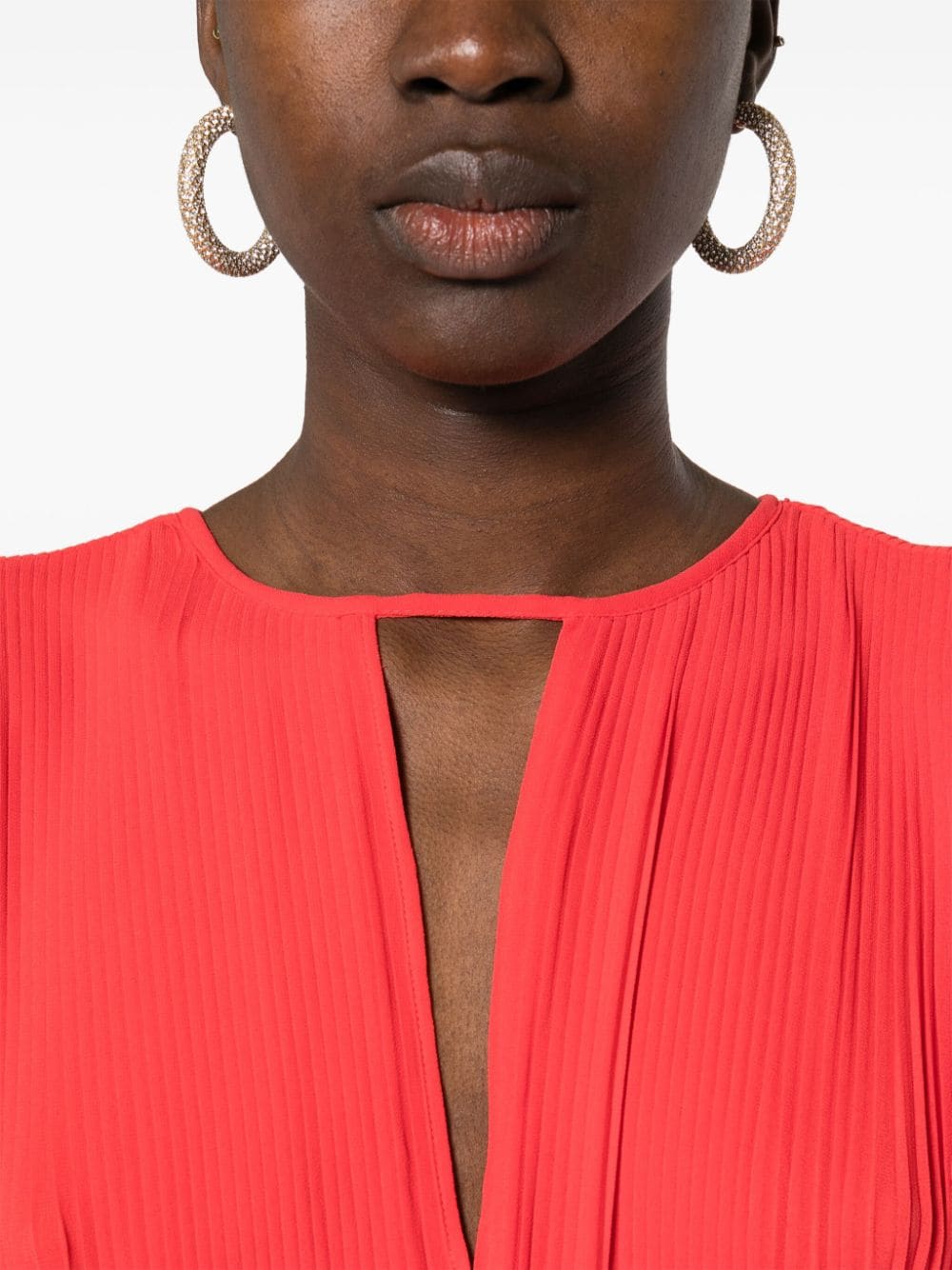 MMK Dresses Red MS481P77R3623 (MMK / ワンピース・ドレス・オールインワン ) | MMK (エムエムケー)(1)