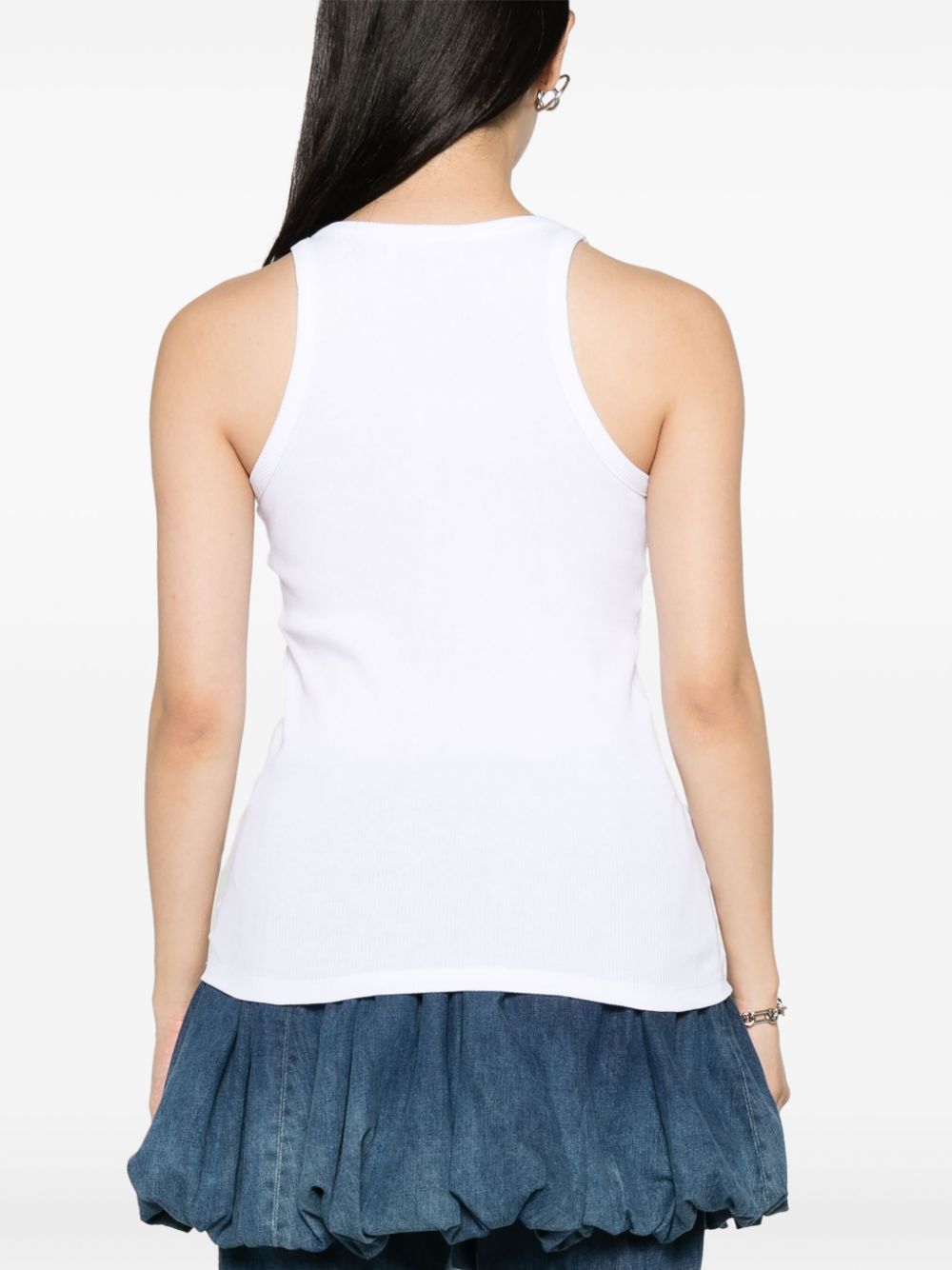 The Attico Top White 241WCT229J038001 (THE ATTICO / タンクトップ・キャミソール ) | THE ATTICO (ジ・アティコ)(4)