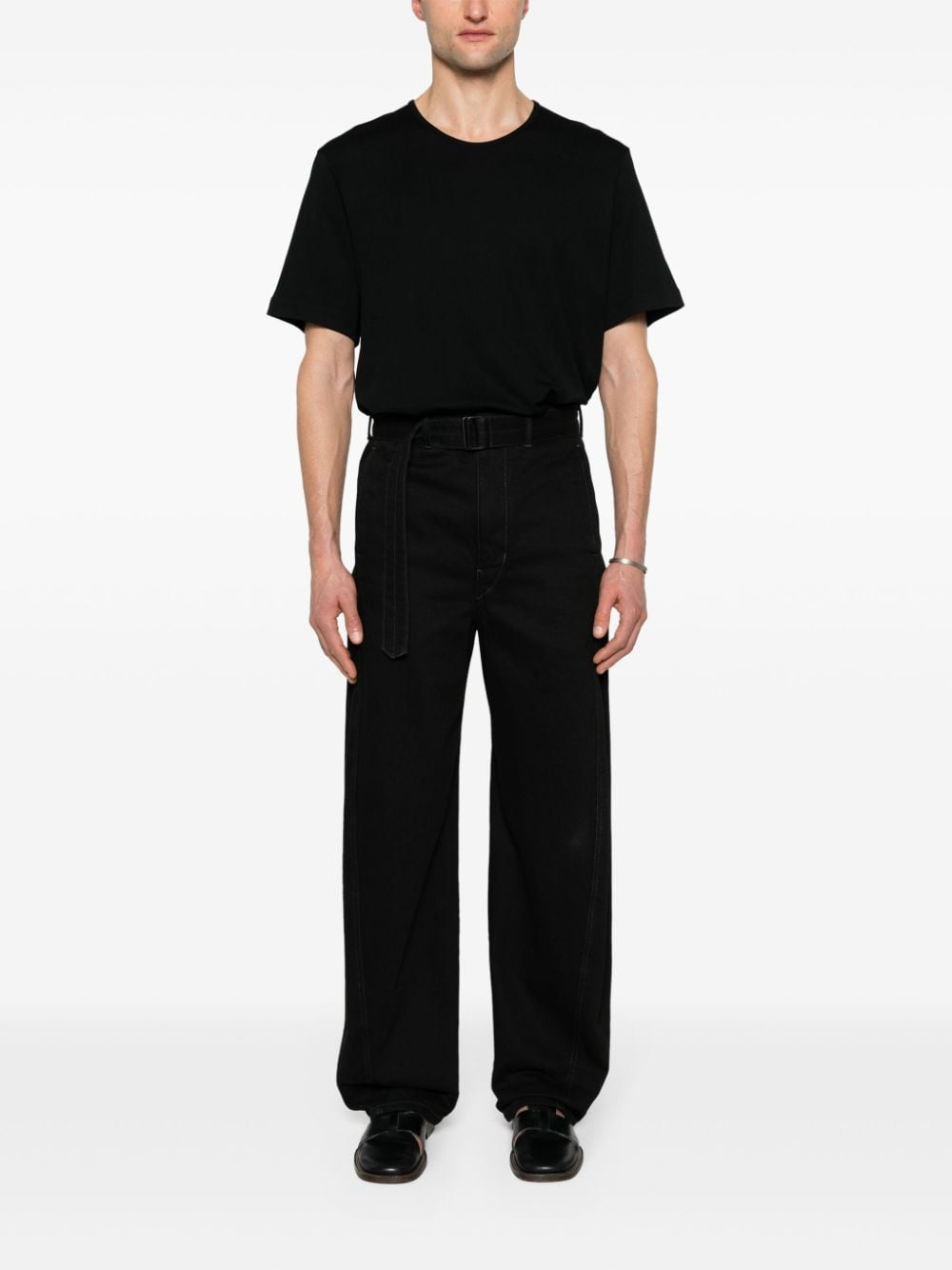 LEMAIRE T-shirts and Polos Black TO1109LJ1016999 (LEMAIRE / Tシャツ・カットソー ) | LEMAIRE (ルメール)(2)