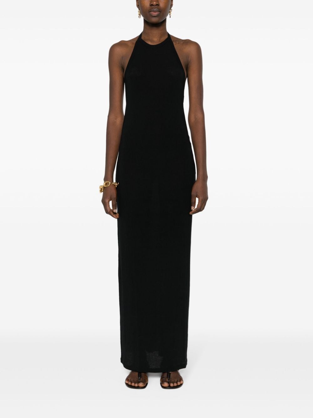 Saint Laurent Dresses Black 776601Y37NW1000 (Saint Laurent / ワンピース・ドレス・オールインワン ) | Saint Laurent (サンローラン)(3)