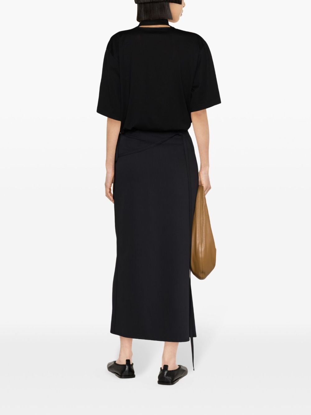 LEMAIRE T-shirts and Polos BLACK TO1173LJ1018999 (LEMAIRE / Tシャツ・カットソー ) | LEMAIRE (ルメール)(2)
