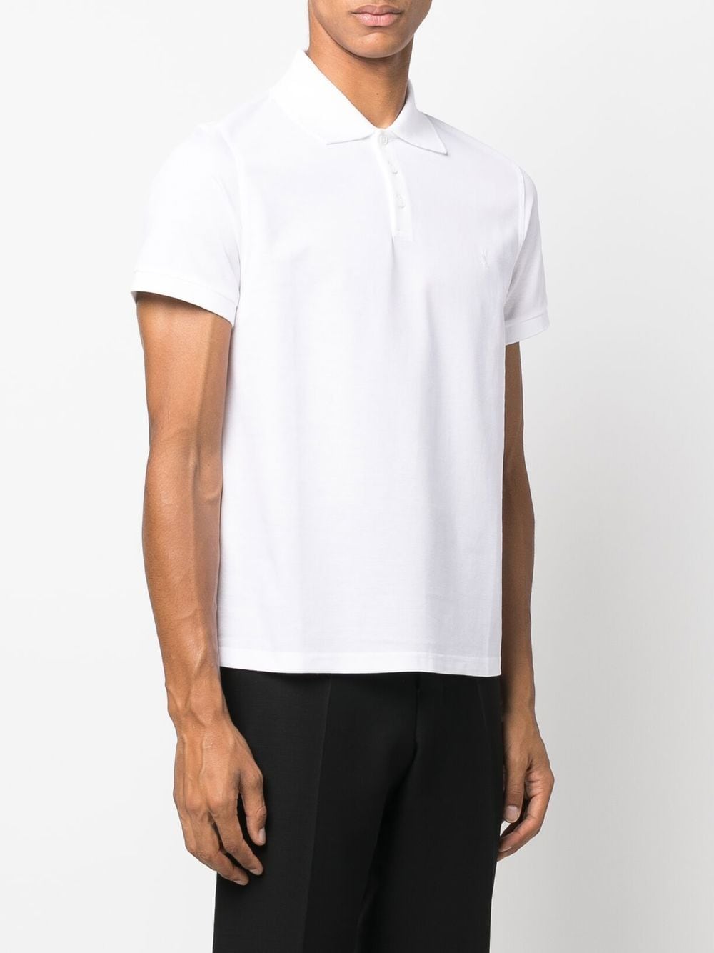 Saint Laurent T-shirts and Polos White 712300YB2OC9000 (Saint Laurent / ポロシャツ ) | Saint Laurent (サンローラン)(1)