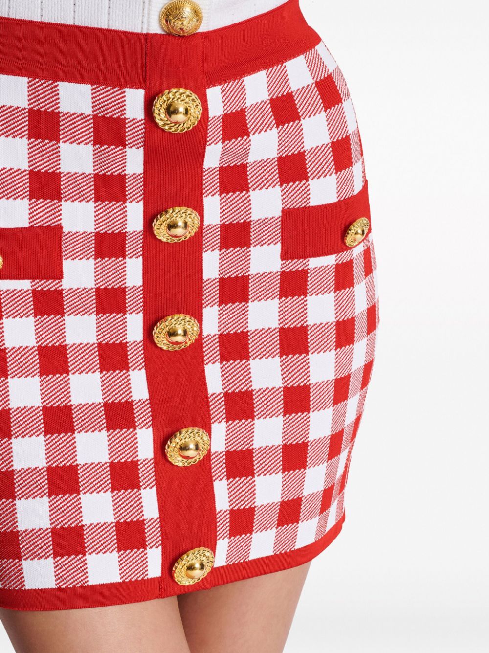 Balmain Skirts Red CF1LB292KF51MEF (Balmain / スカート ) | Balmain (バルマン)(6)