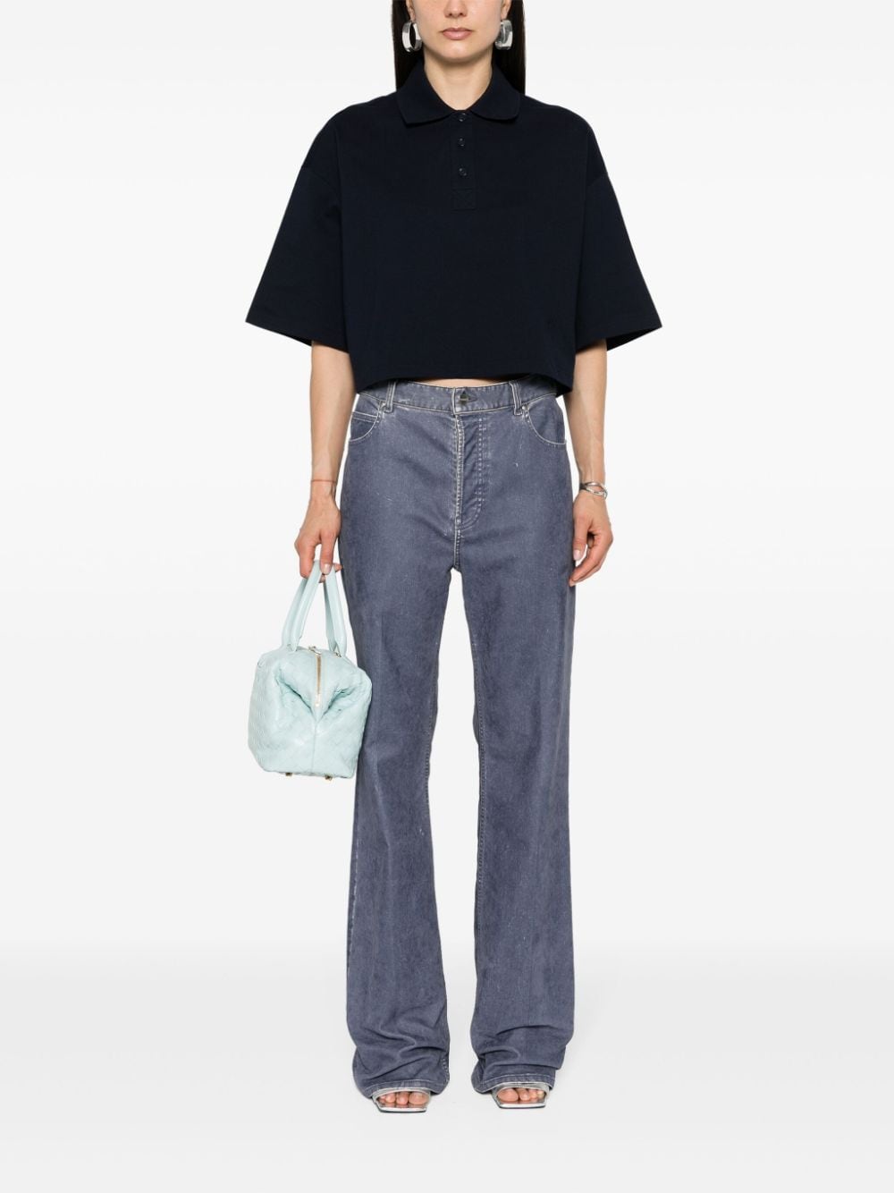 Bottega Veneta T-shirts and Polos NAVY 777596V01G04121 (Bottega Veneta / ポロシャツ ) | Bottega Veneta (ボッテガ・ヴェネタ)(2)